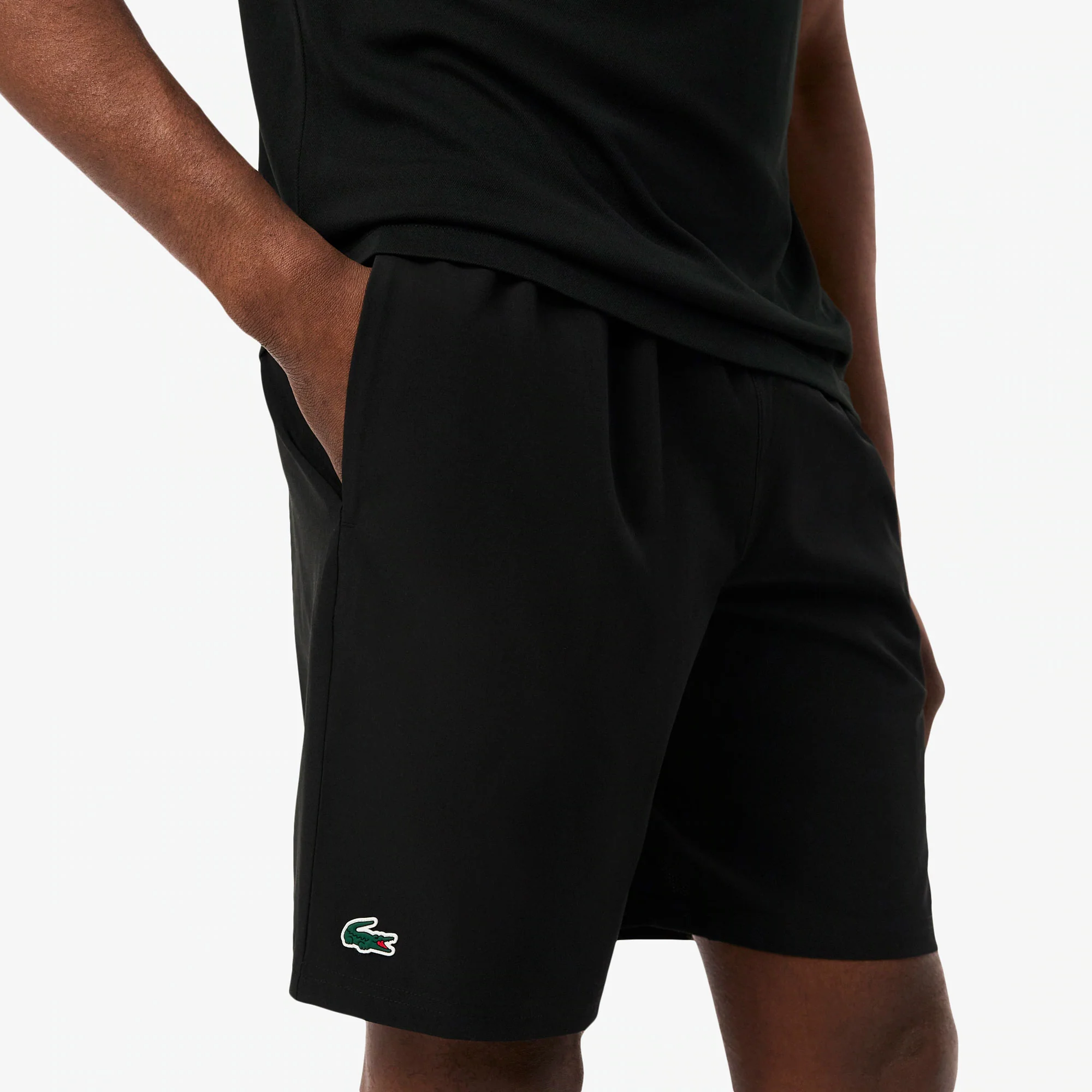 Lacoste x Novak Djokovic Men's Technical Woven 8-Inch Tennis Shorts