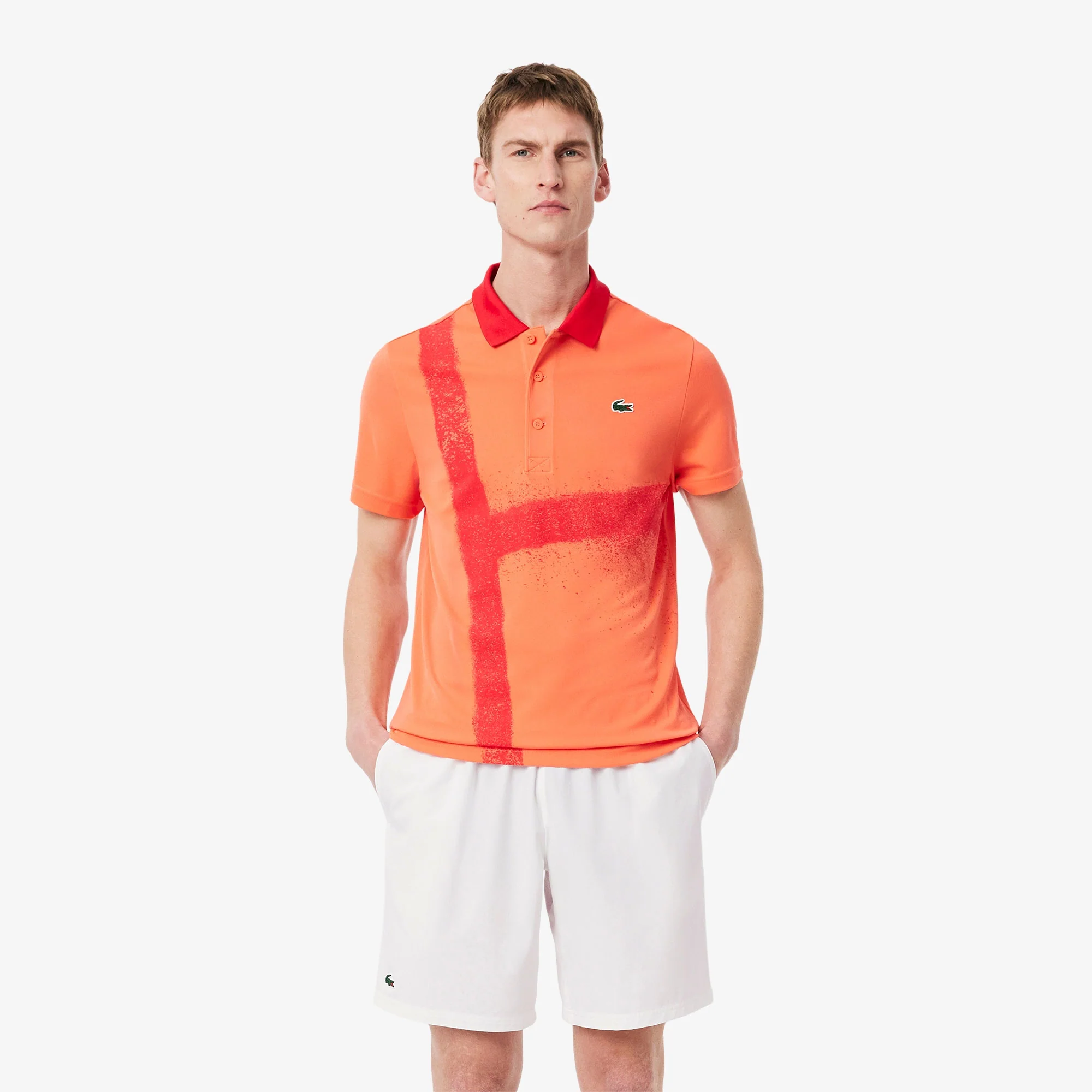 Lacoste x Novak Djokovic Men's Technical Woven 8-Inch Tennis Shorts - Image 3