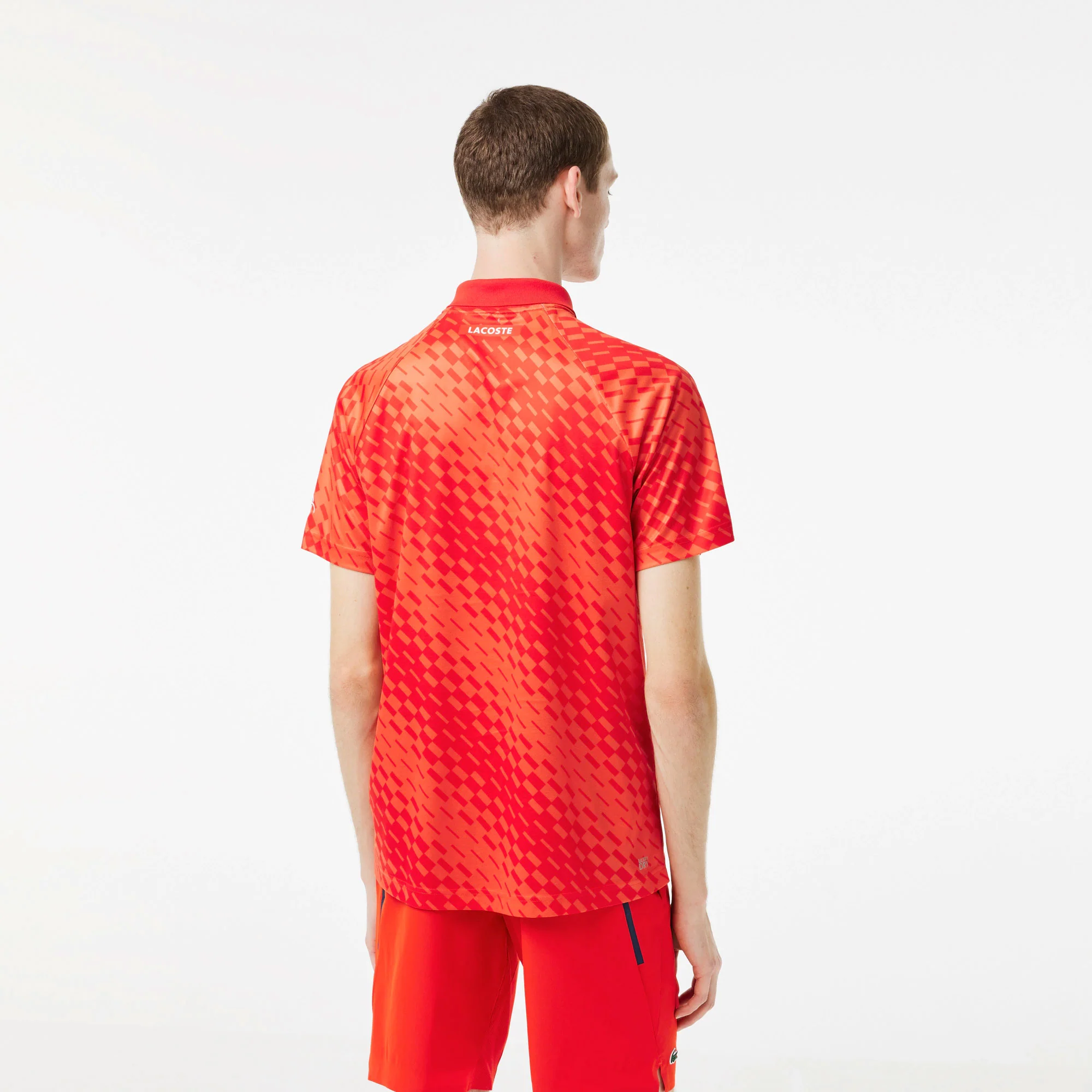 Lacoste x Novak Djokovic Ultra Dry Men's Pique Tennis Polo - Image 2