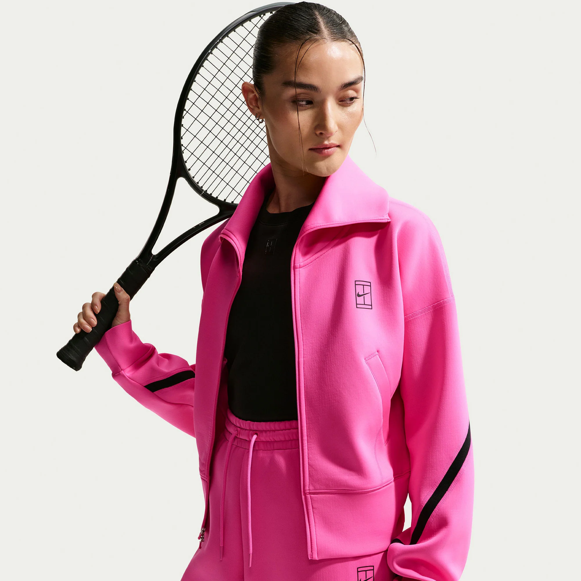Nike Advantage Women's Dri-FIT Full-Zip Tennis Jacket - Image 3