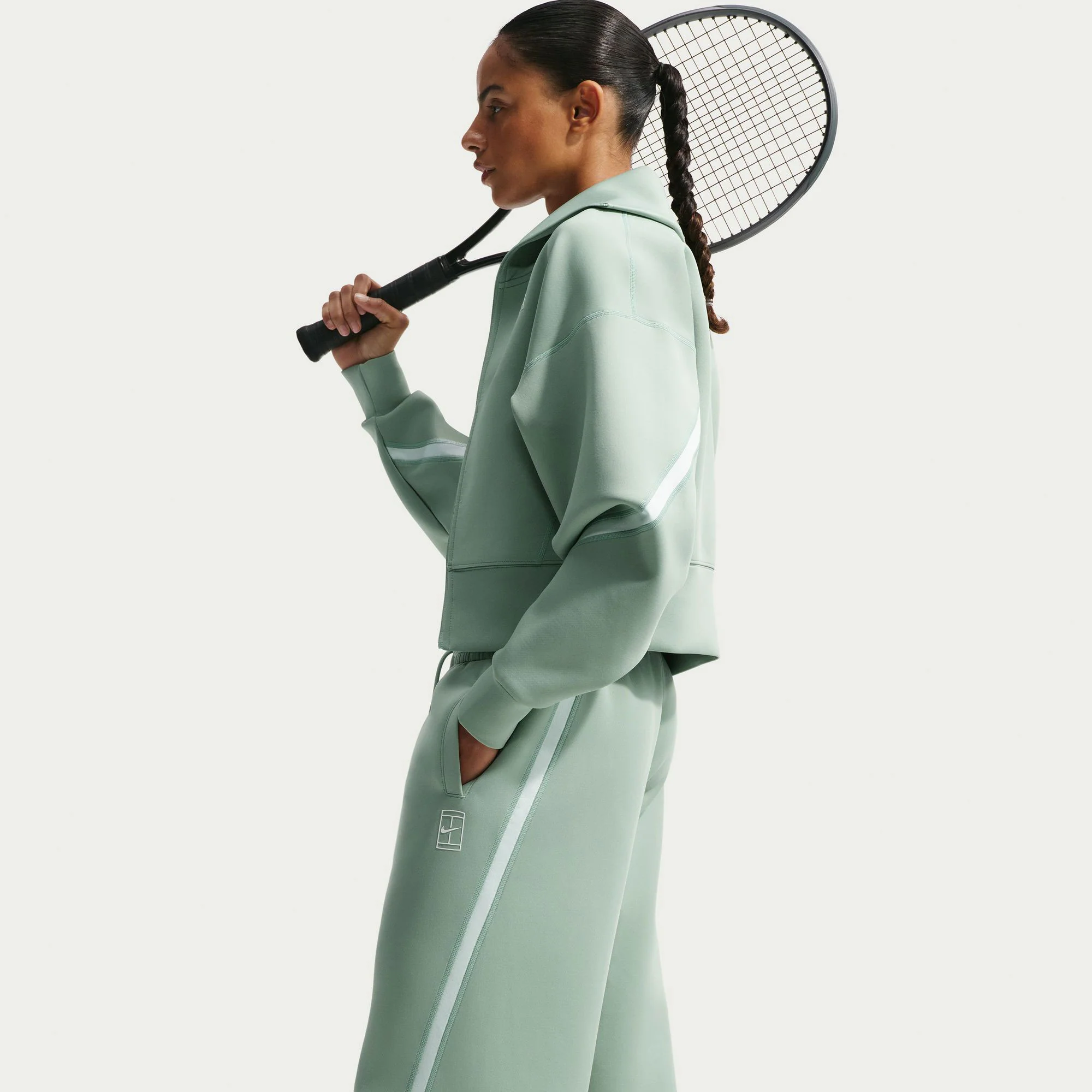 Nike Advantage Women's Dri-FIT Mid-Rise Tennis Pants - Image 4