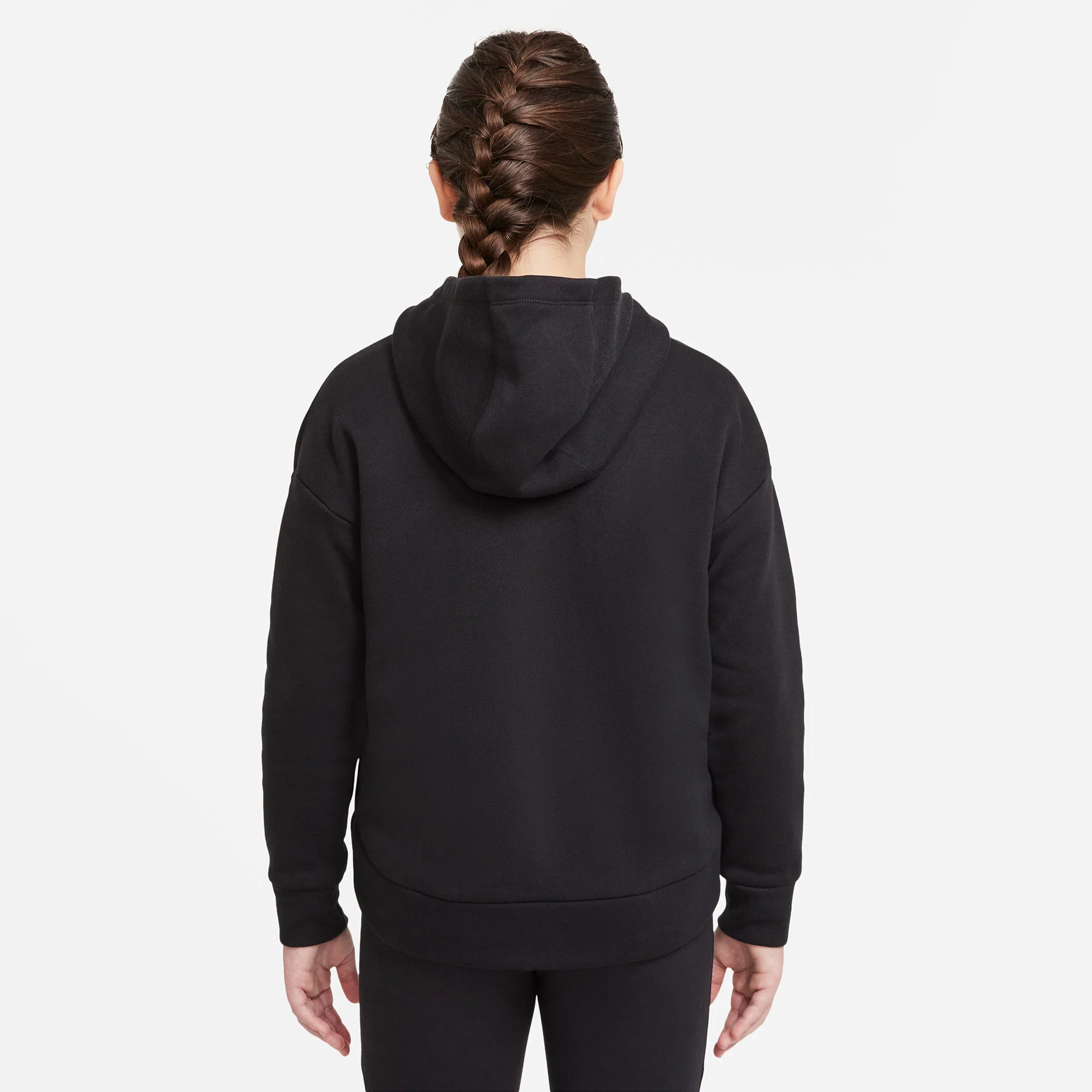 Nike Club Girls' Fleece Full-Zip Hoodie - Image 2