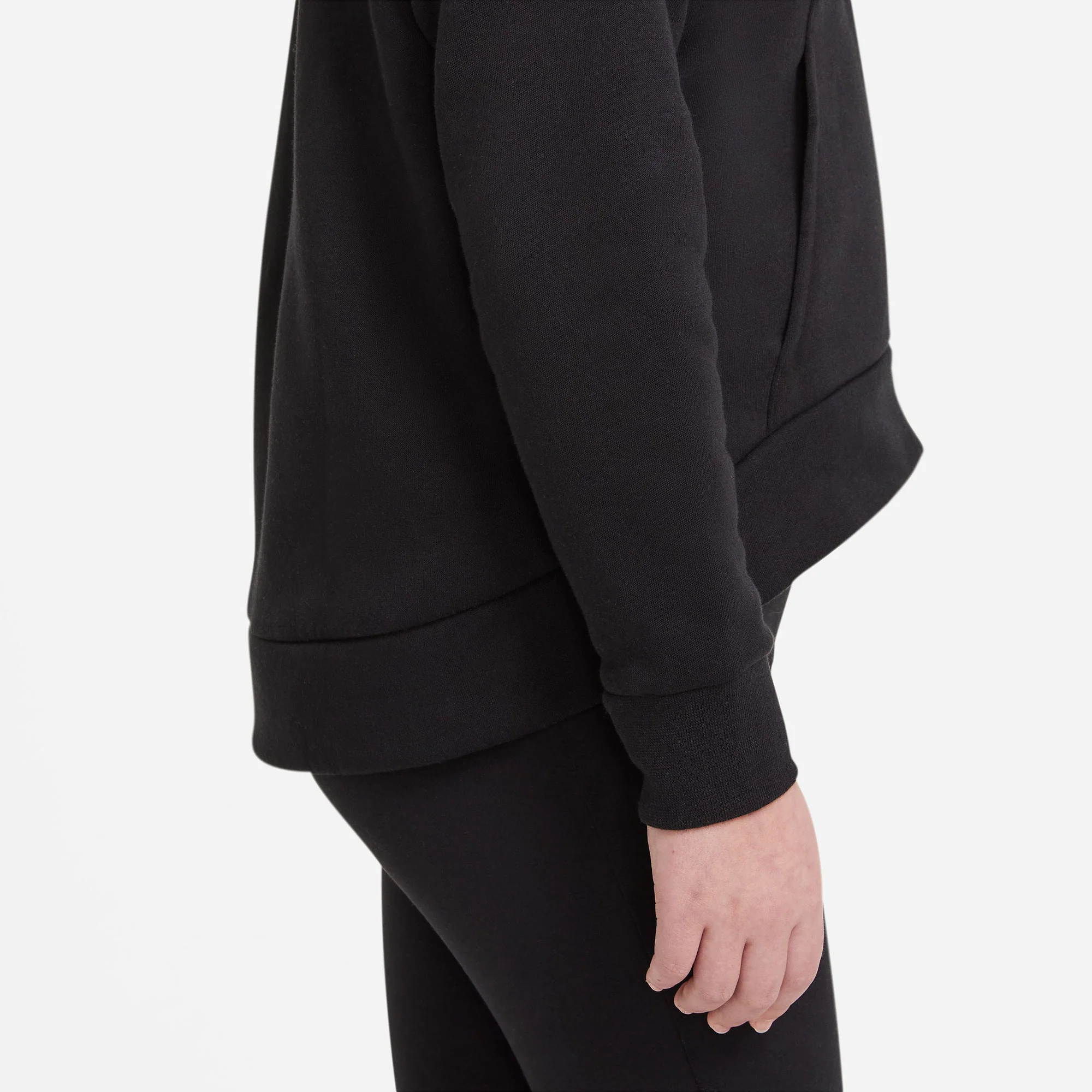 Nike Club Girls' Fleece Full-Zip Hoodie - Image 5
