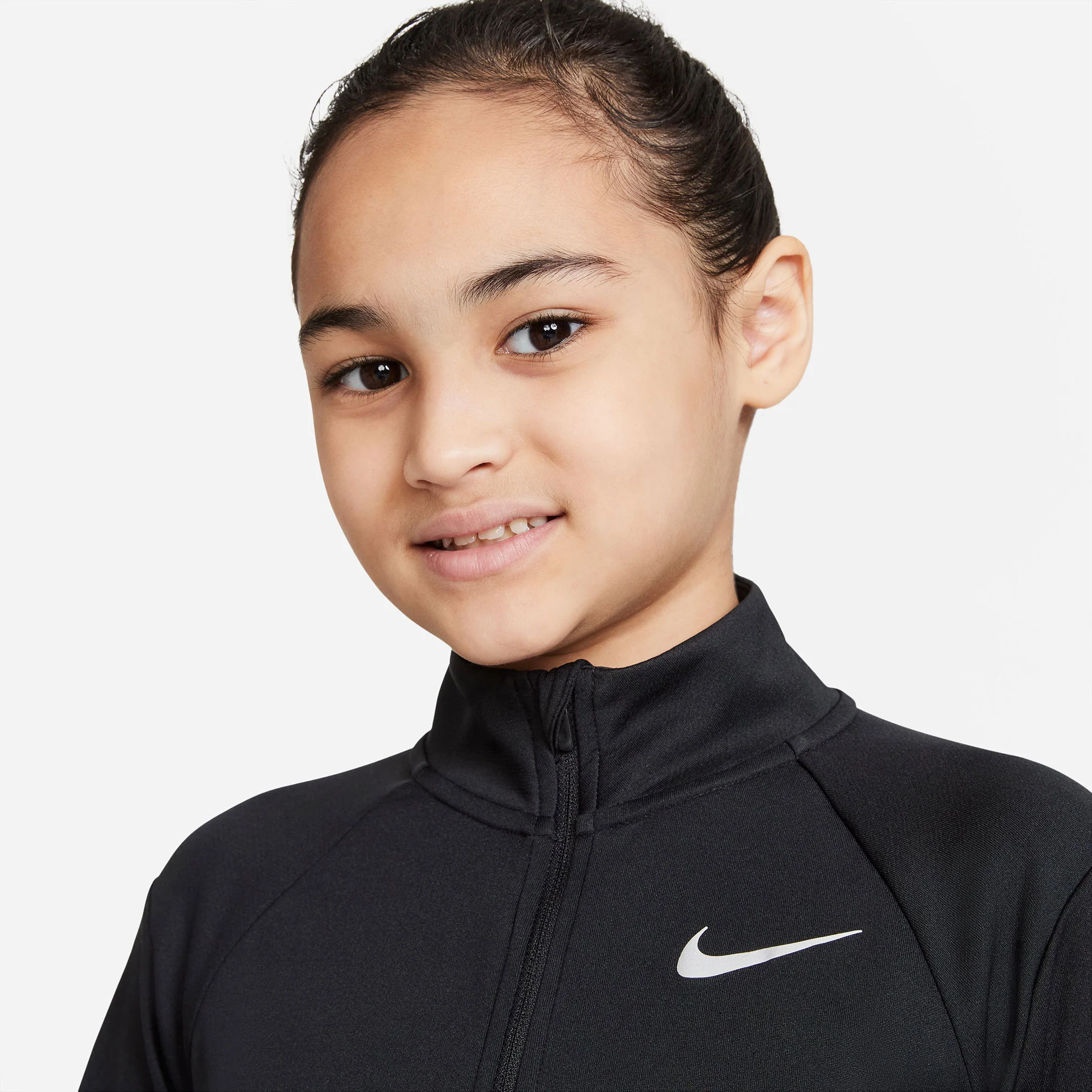Nike Dri-FIT Girls' Long-Sleeve Top - Image 3