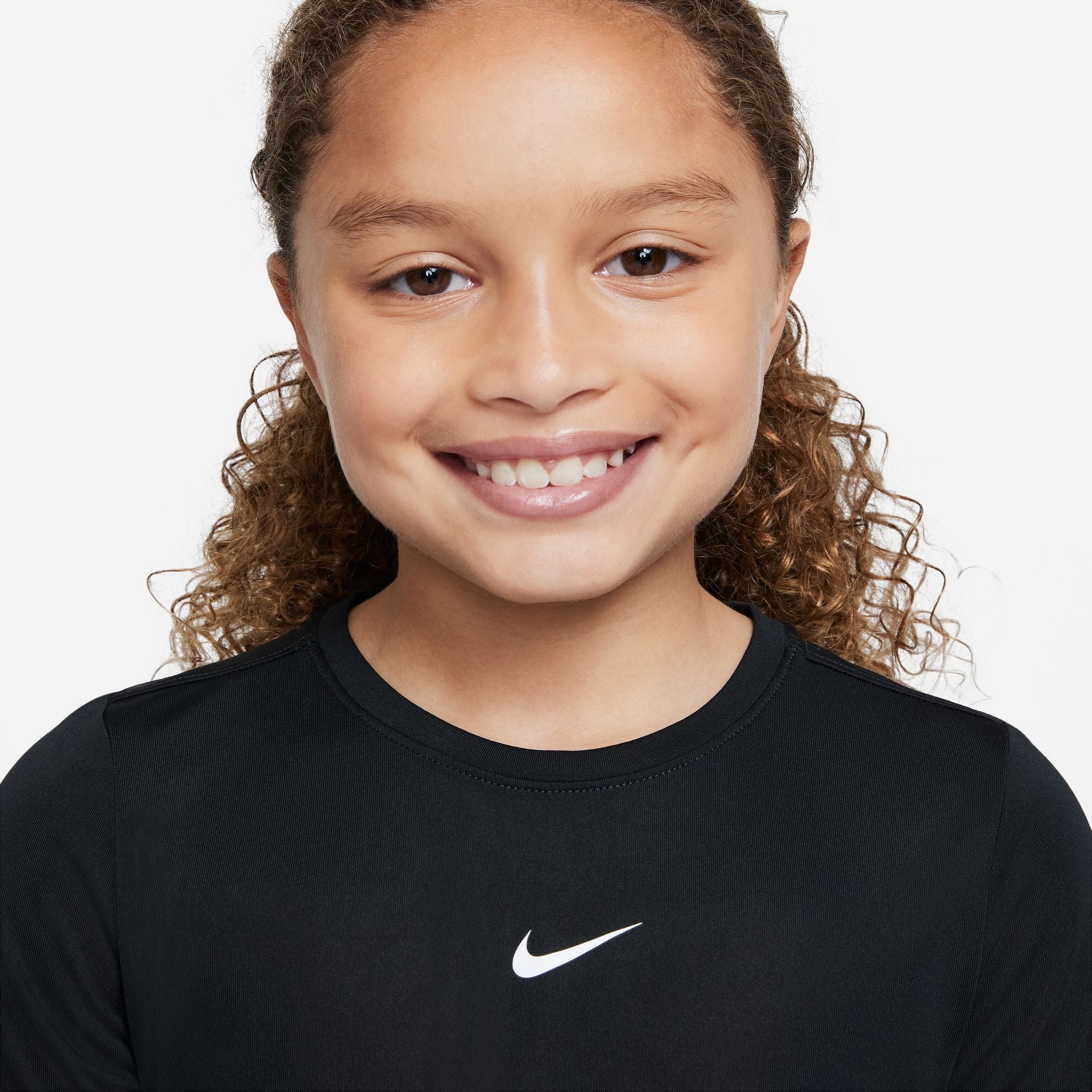 Nike Dri-FIT One Girls' Short Sleeve Top - Image 3