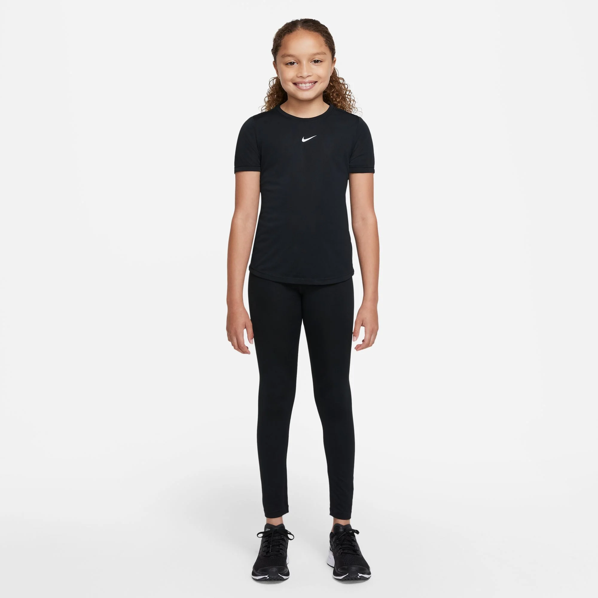 Nike Dri-FIT One Girls' Short Sleeve Top - Image 4
