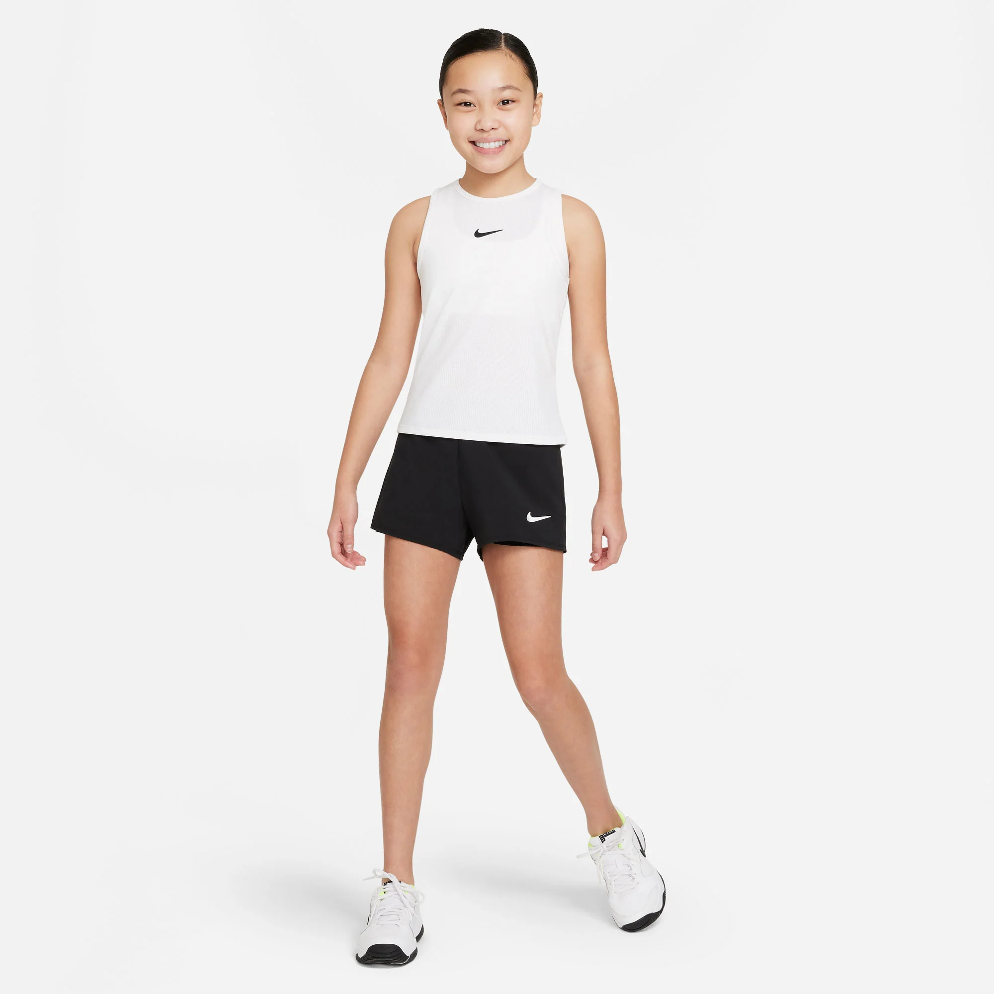 Nike Dri FIT Victory Girls' Tennis Shorts - Image 3