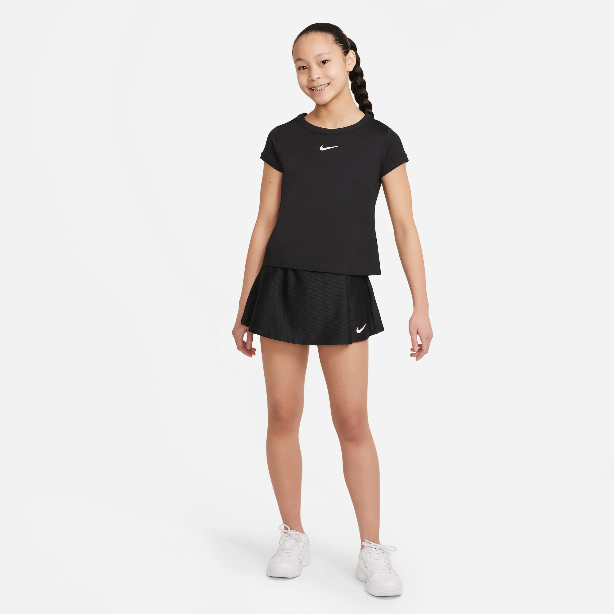 Nike Dri FIT Victory Girls' Tennis Skirt - Image 3
