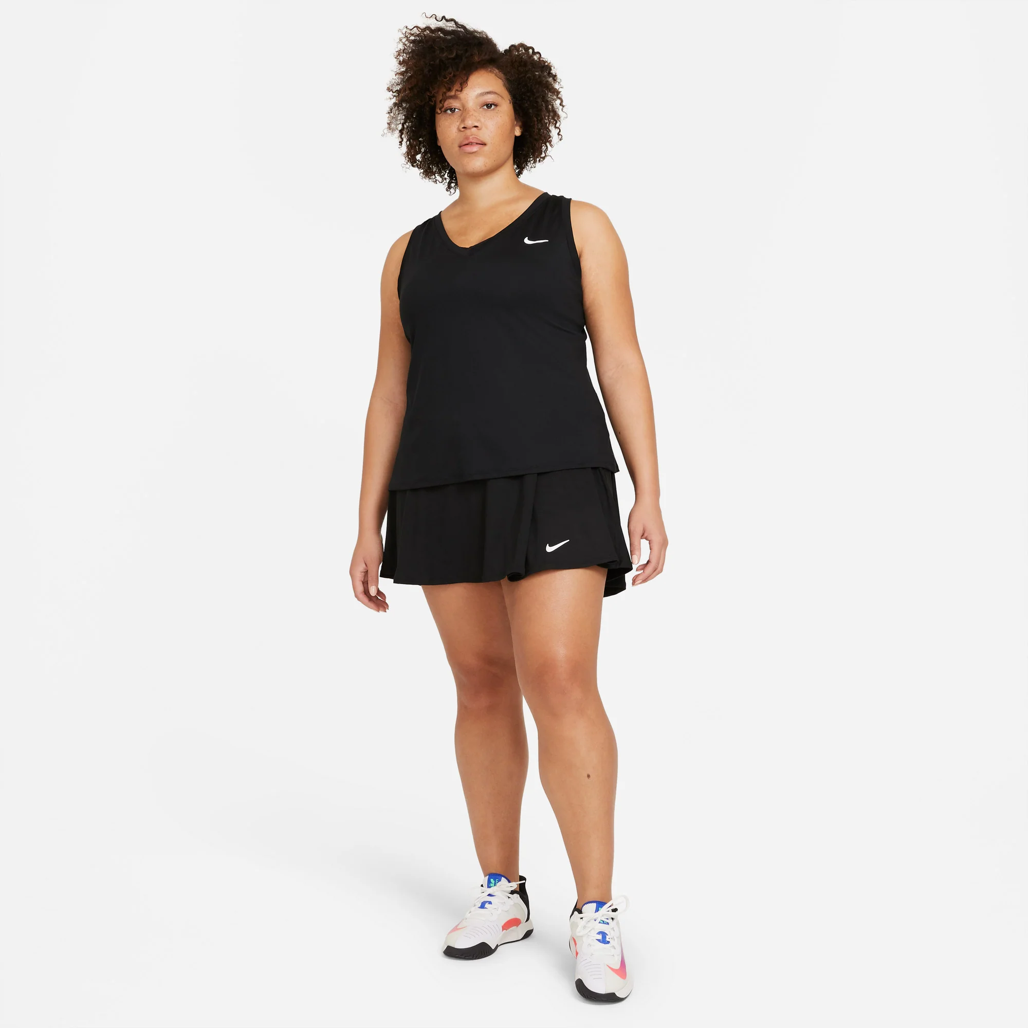 Nike Dri-FIT Victory Women's Flounce Tennis Skirt (Plus Size) - Image 3
