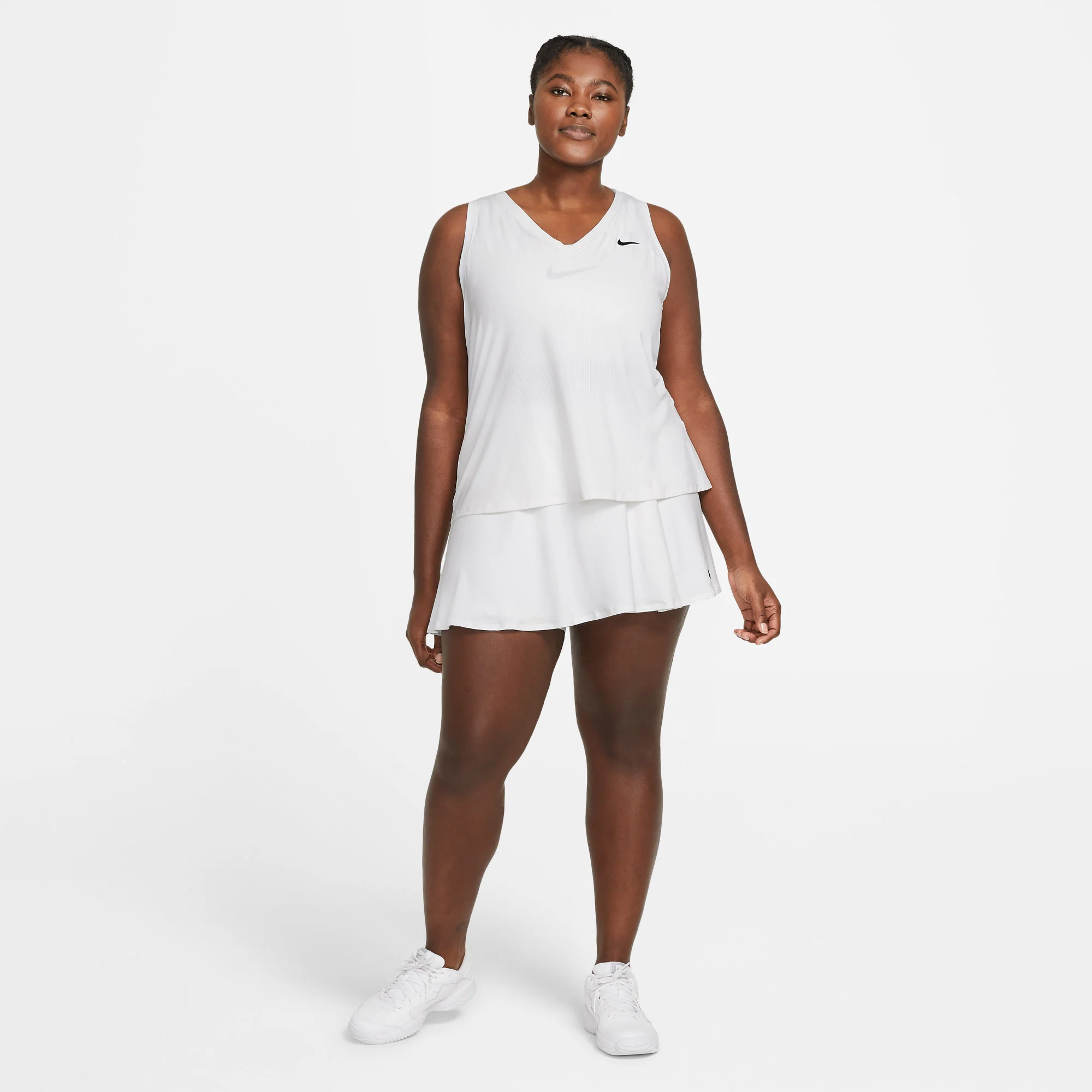 Nike Dri-FIT Victory Women's Flounce Tennis Skirt (Plus Size) - Image 2