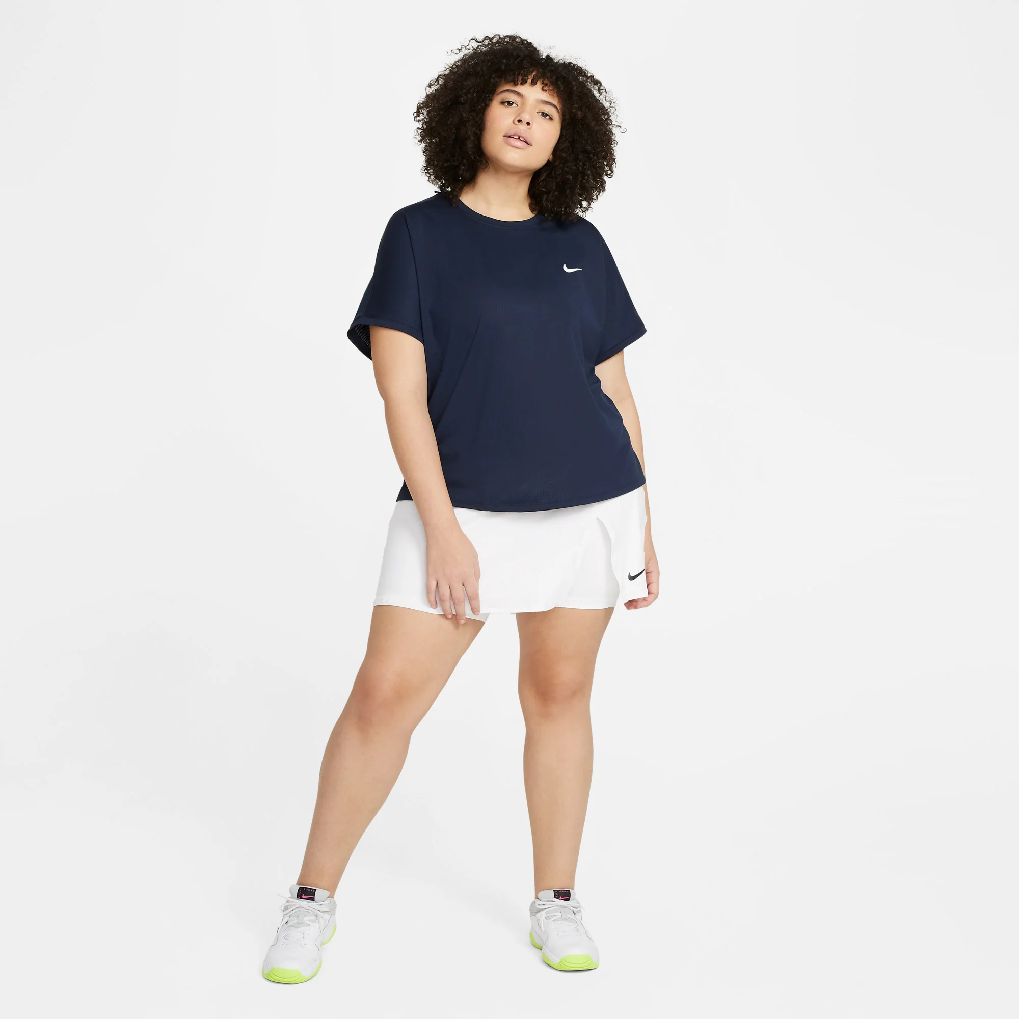 Nike Dri-FIT Victory Women's Tennis Shirt (Plus Size) - Image 3