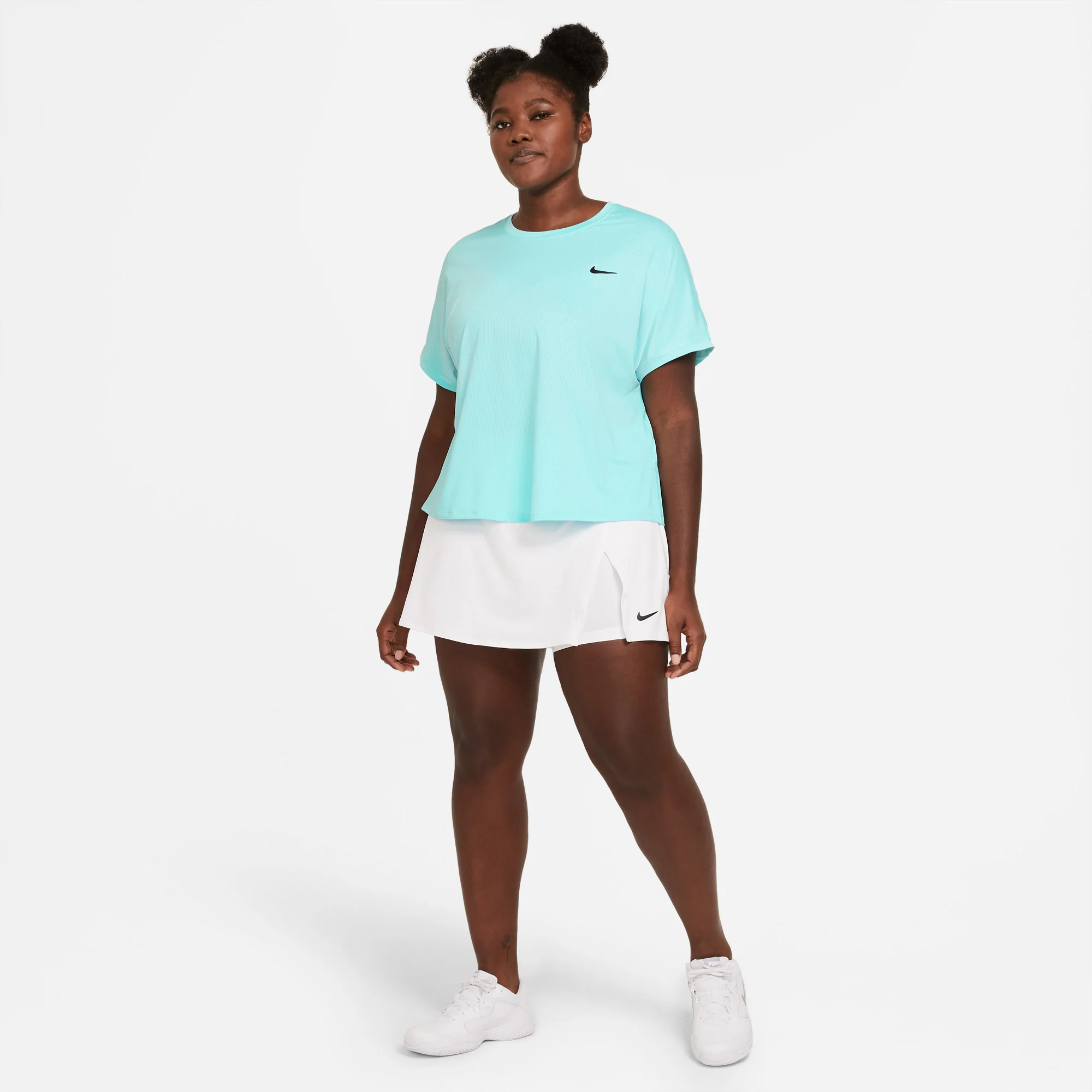 Nike Dri-FIT Victory Women's Tennis Shirt (Plus Size) - Image 3