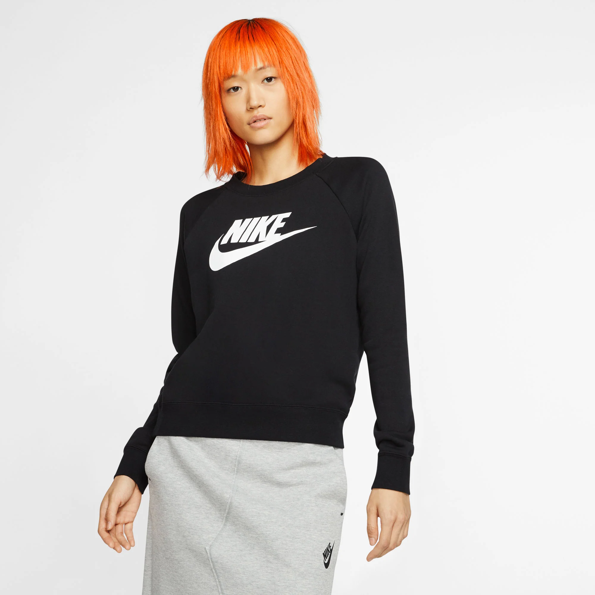 Nike Essential Women's Swoosh Fleece Crew Sweater