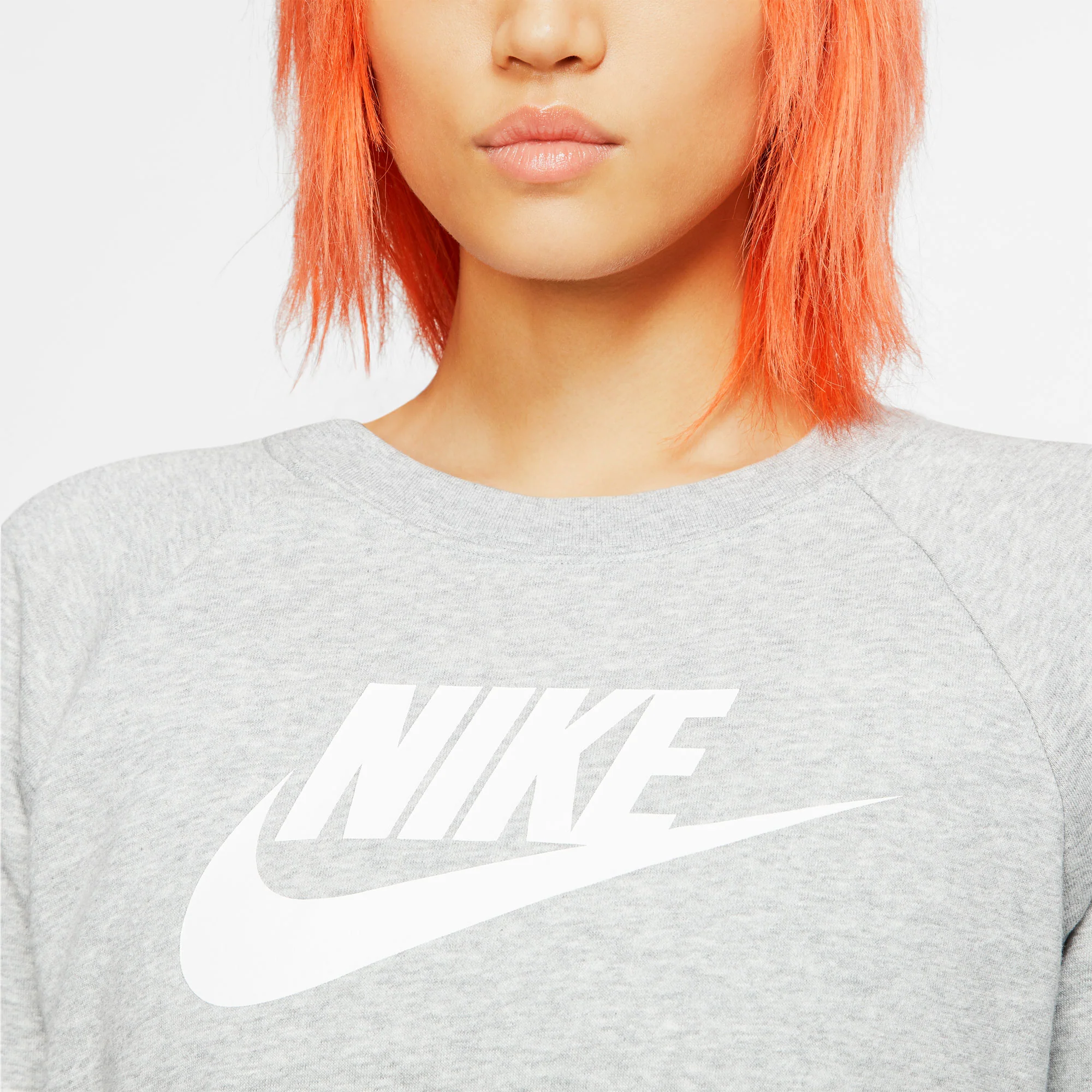 Nike Essential Women's Swoosh Fleece Crew Sweater - Image 4