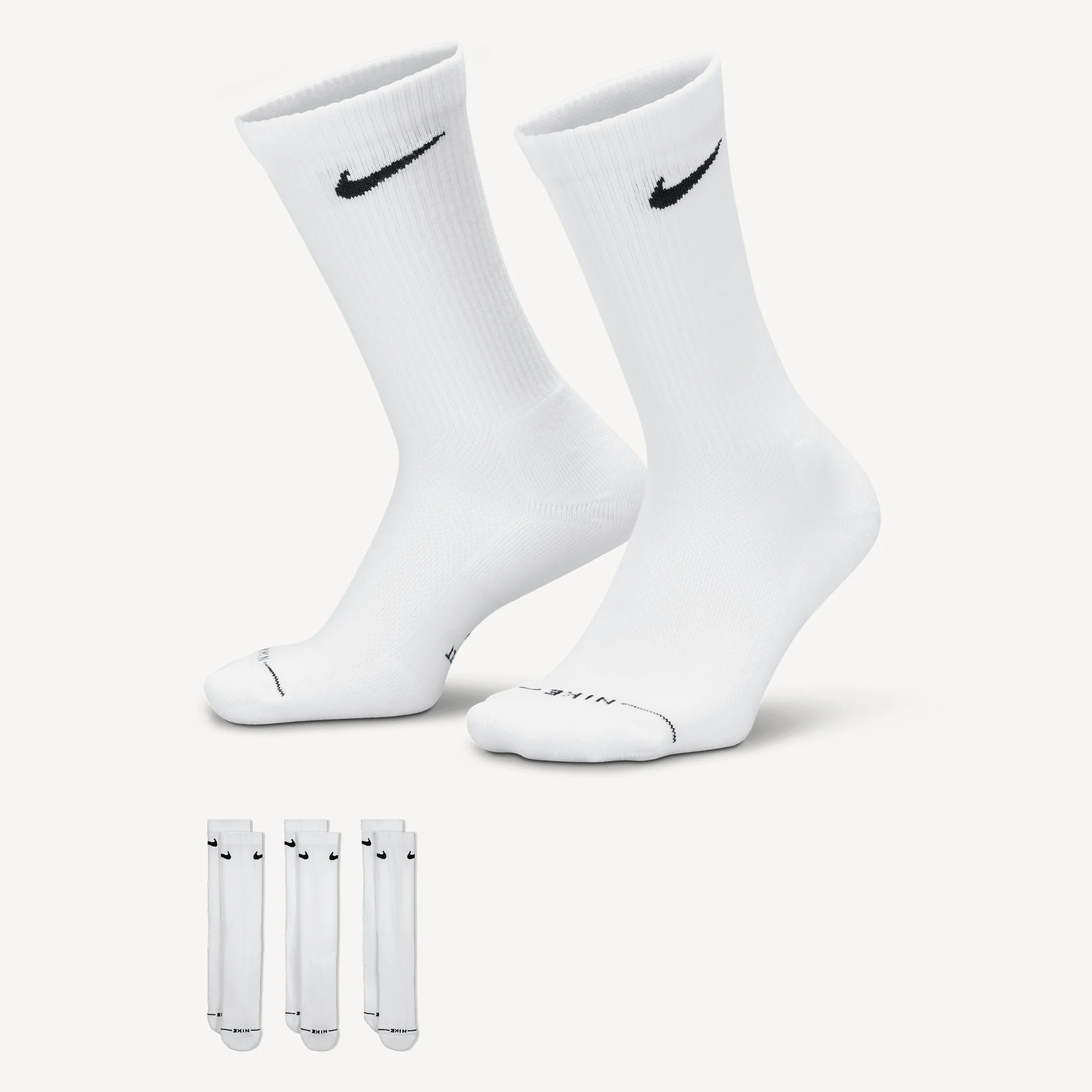 Nike Everyday Elevated Crew Socks (3 Pairs)