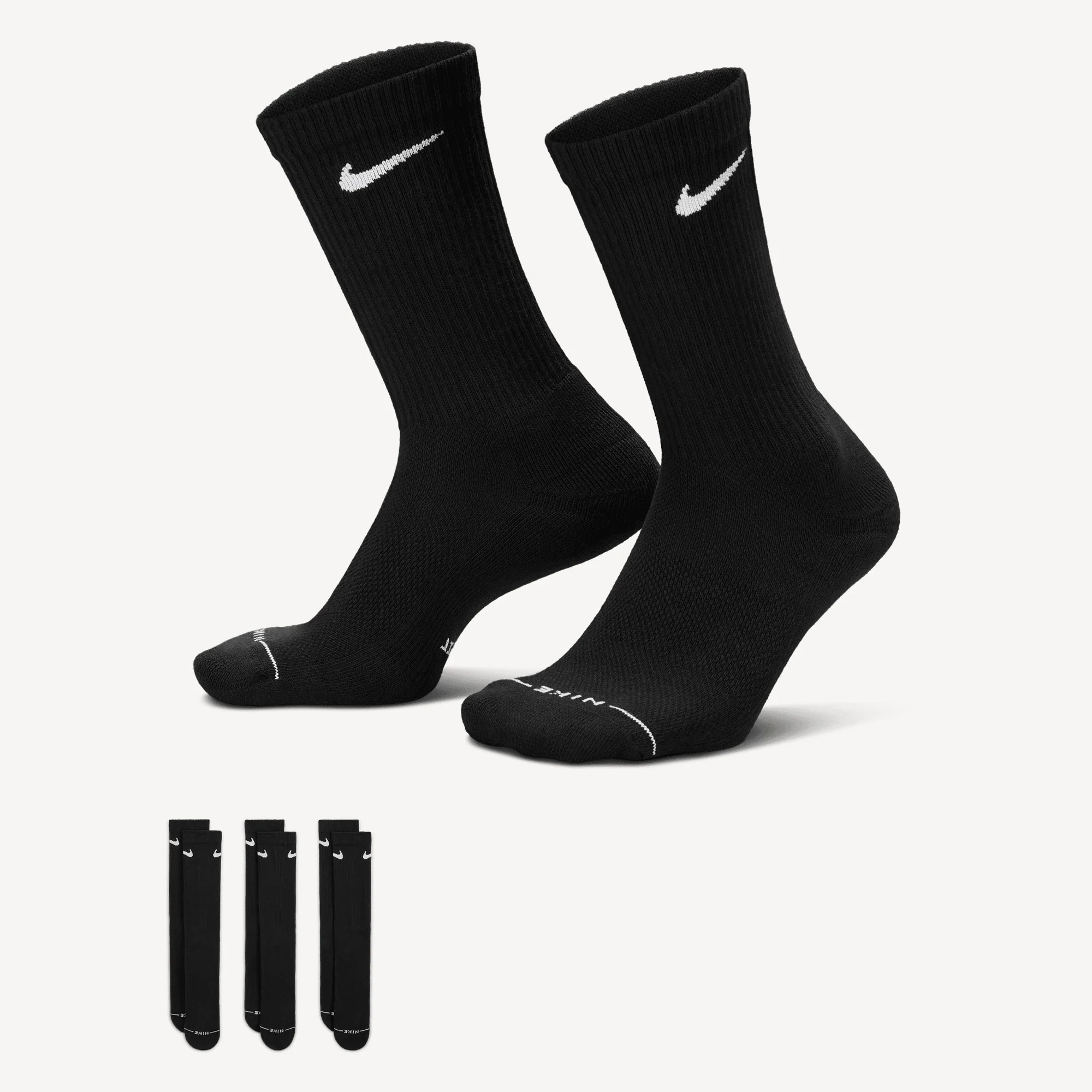 Nike Everyday Elevated Crew Socks (3 Pairs)