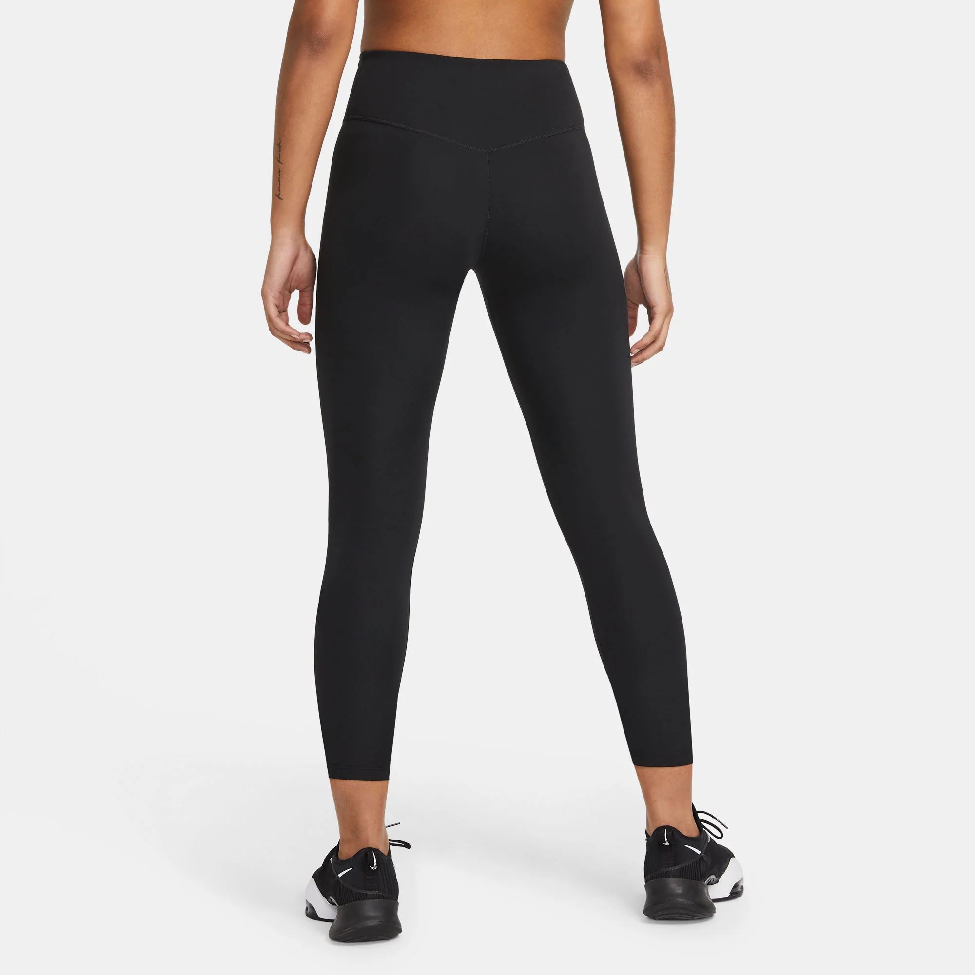 Nike One Dri-FIT Women's Mid-Rise Crop Tights - Image 2