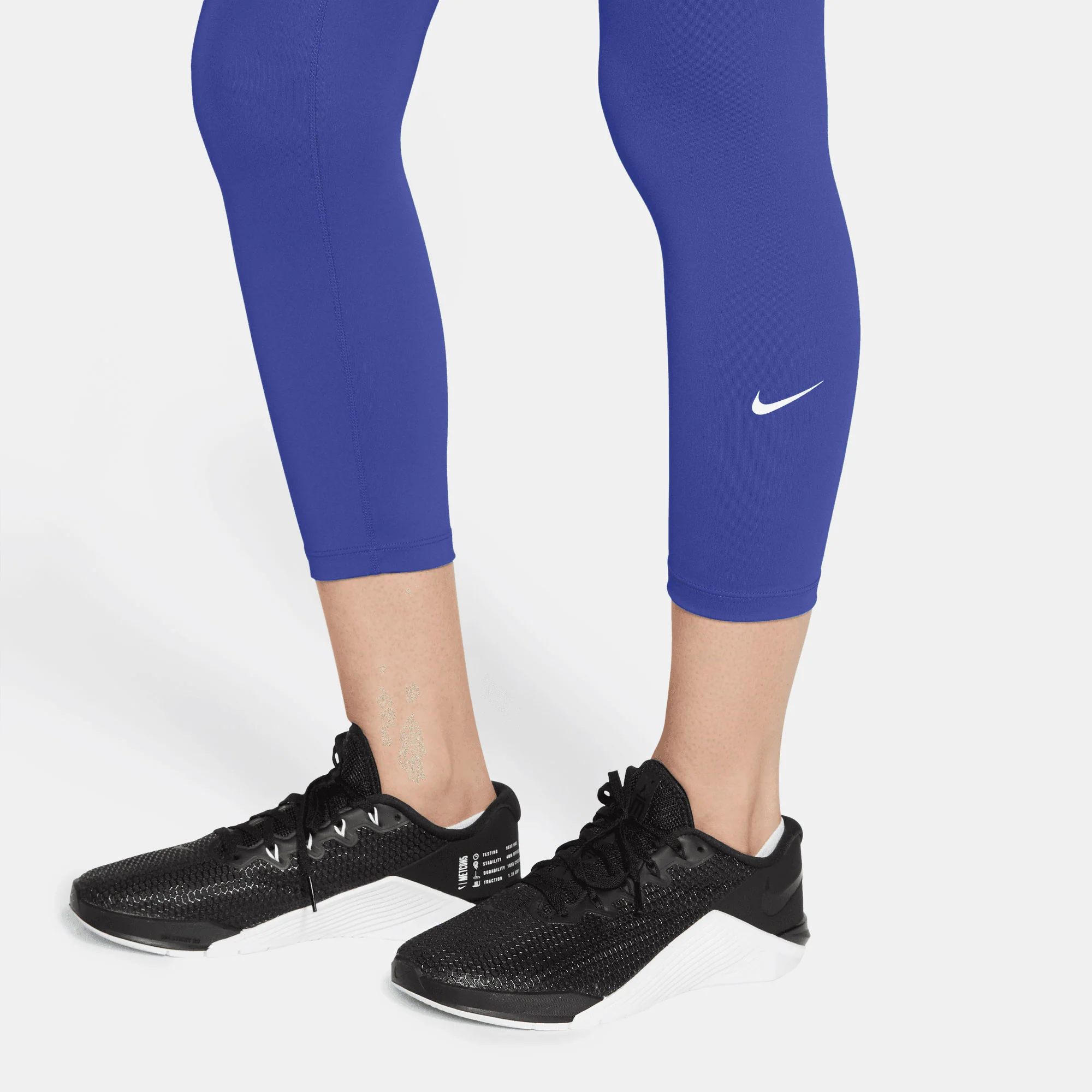 Nike One Dri-FIT Women's Mid-Rise Crop Tights - Image 3