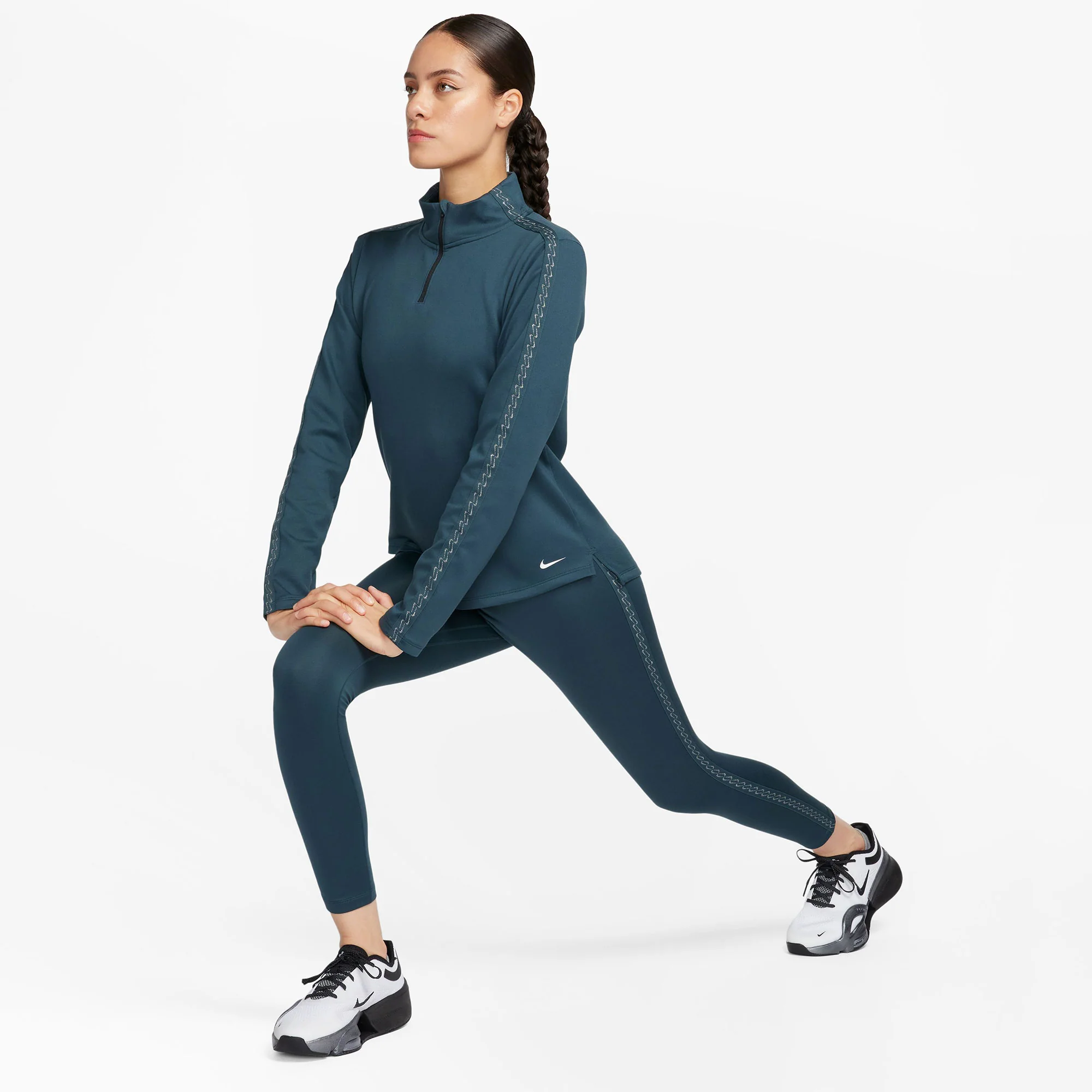 Nike One Therma-FIT Women's Half-Zip Novelty Top - Image 6