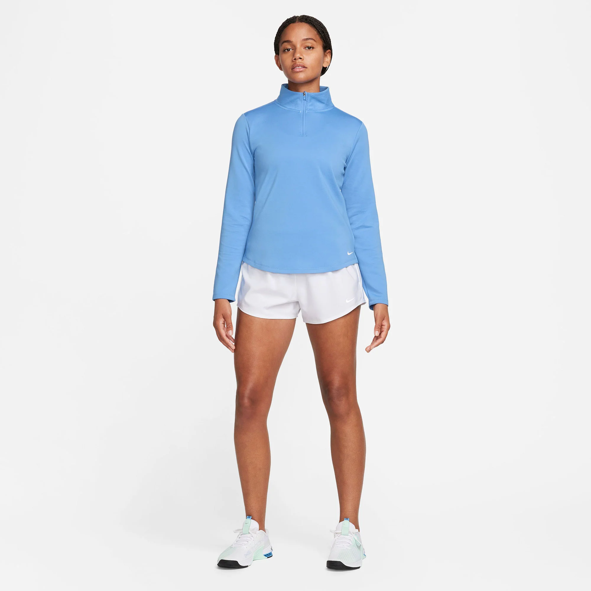 Nike One Therma-FIT Women's Long-Sleeve Half-Zip Top - Image 5