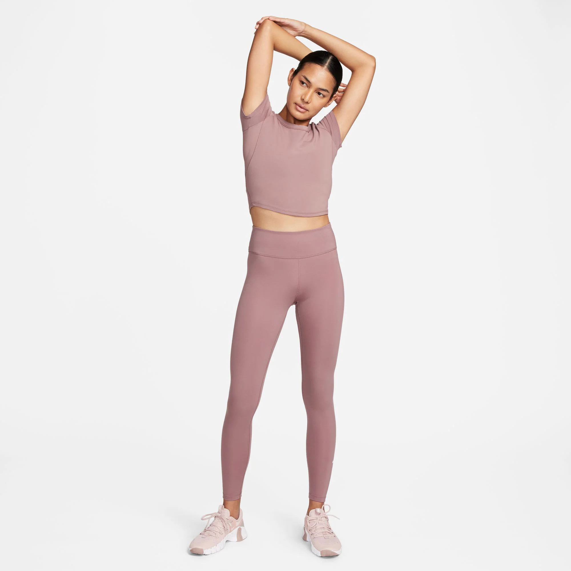 Nike One Women's Dri-FIT Mid-Rise Leggings - Image 6