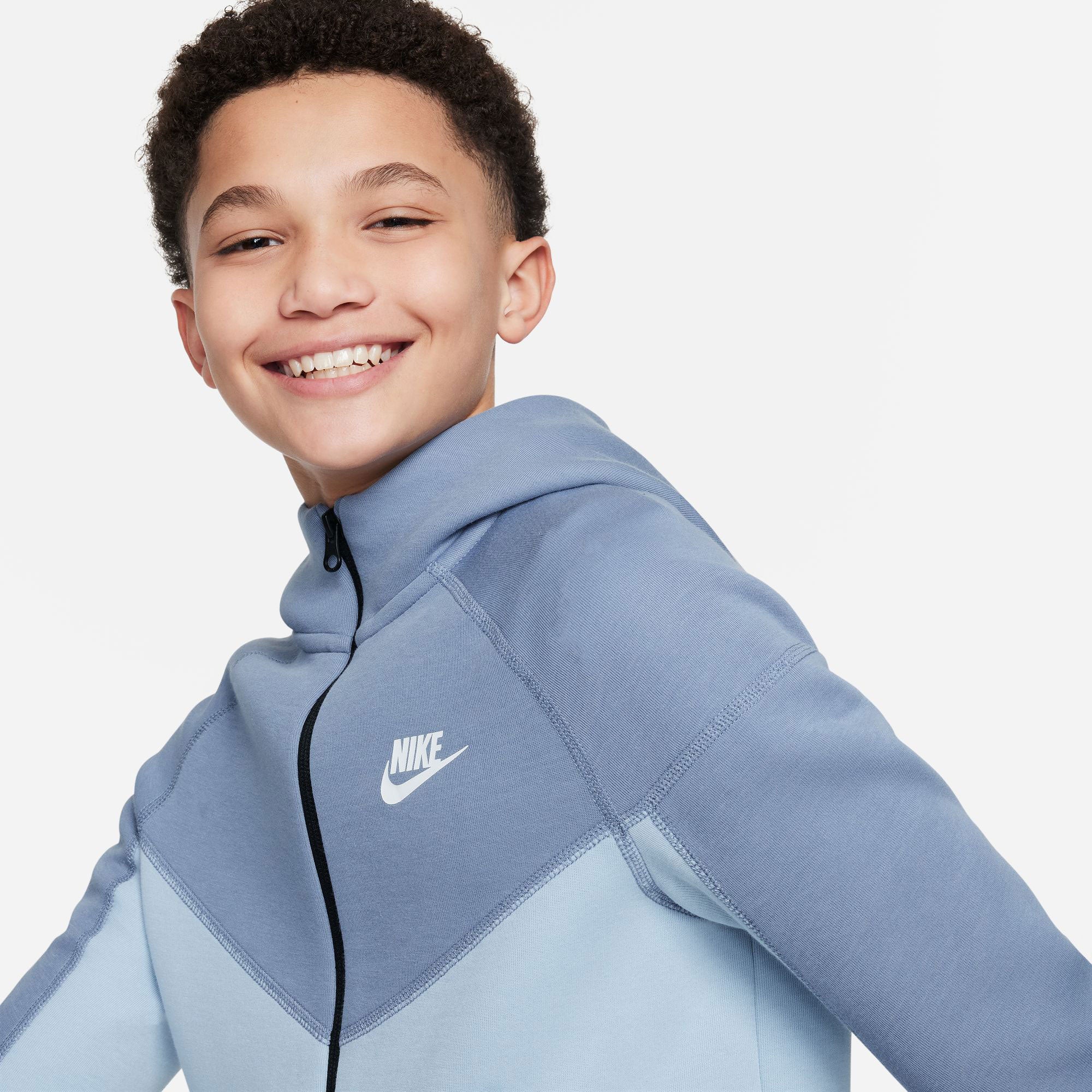 Nike Tech Fleece Boys' Full-Zip Hoodie - Image 3
