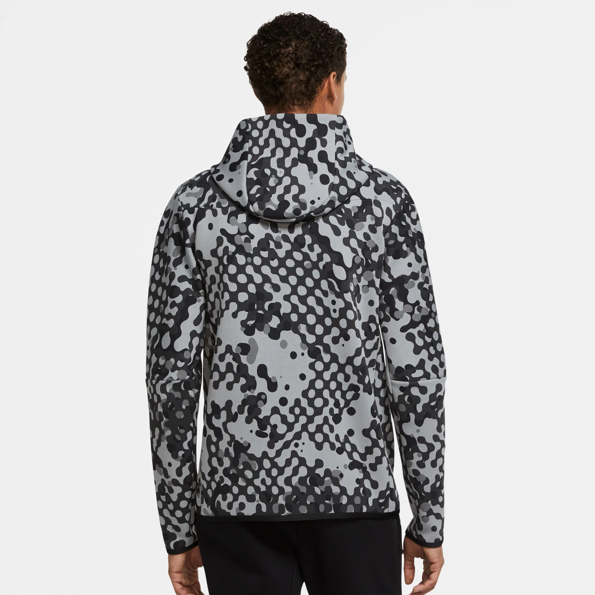 Nike Tech Fleece React Men's Full-Zip Hoodie - Image 2