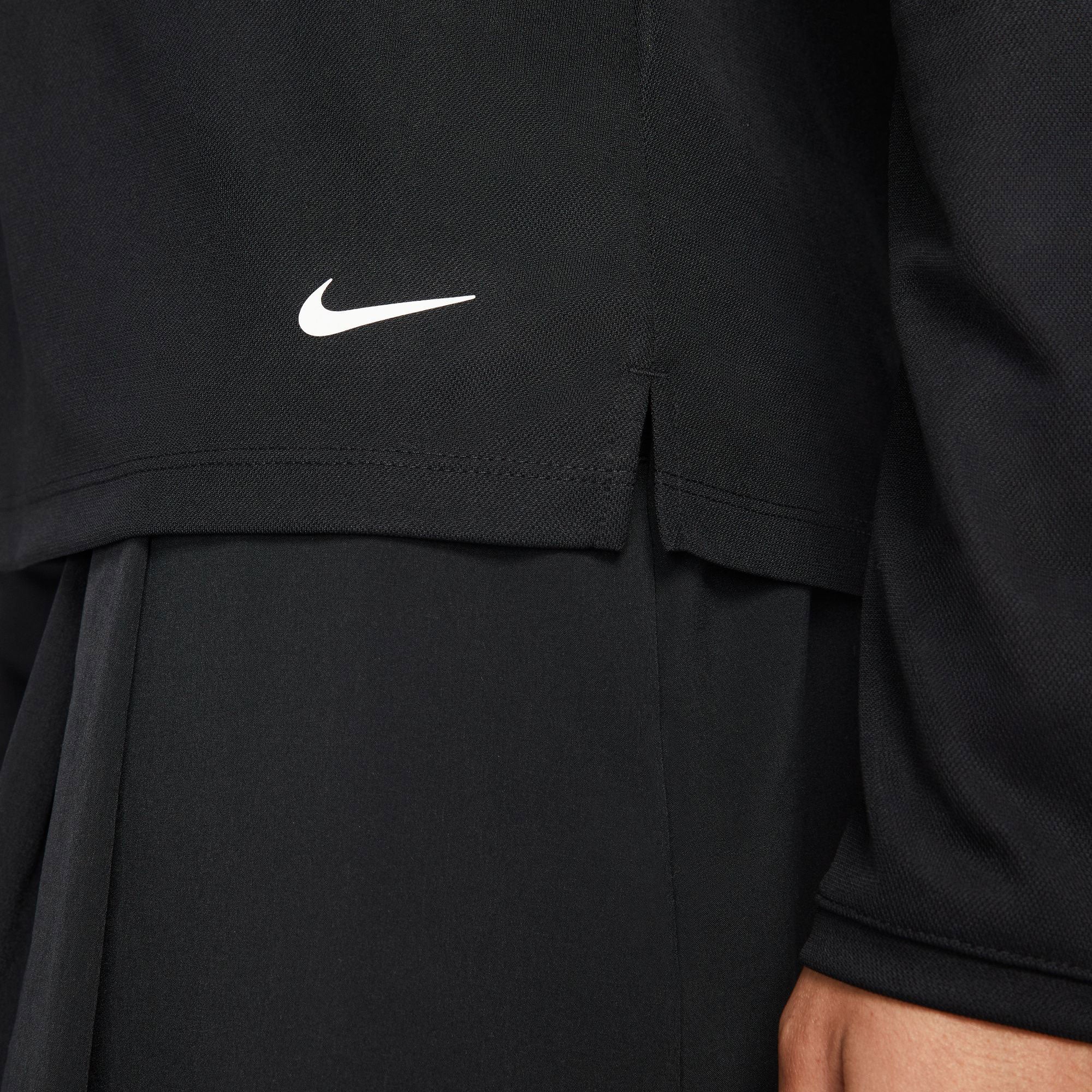 Nike Victory Women's Dri-FIT Long Sleeve Tennis Polo - Image 4