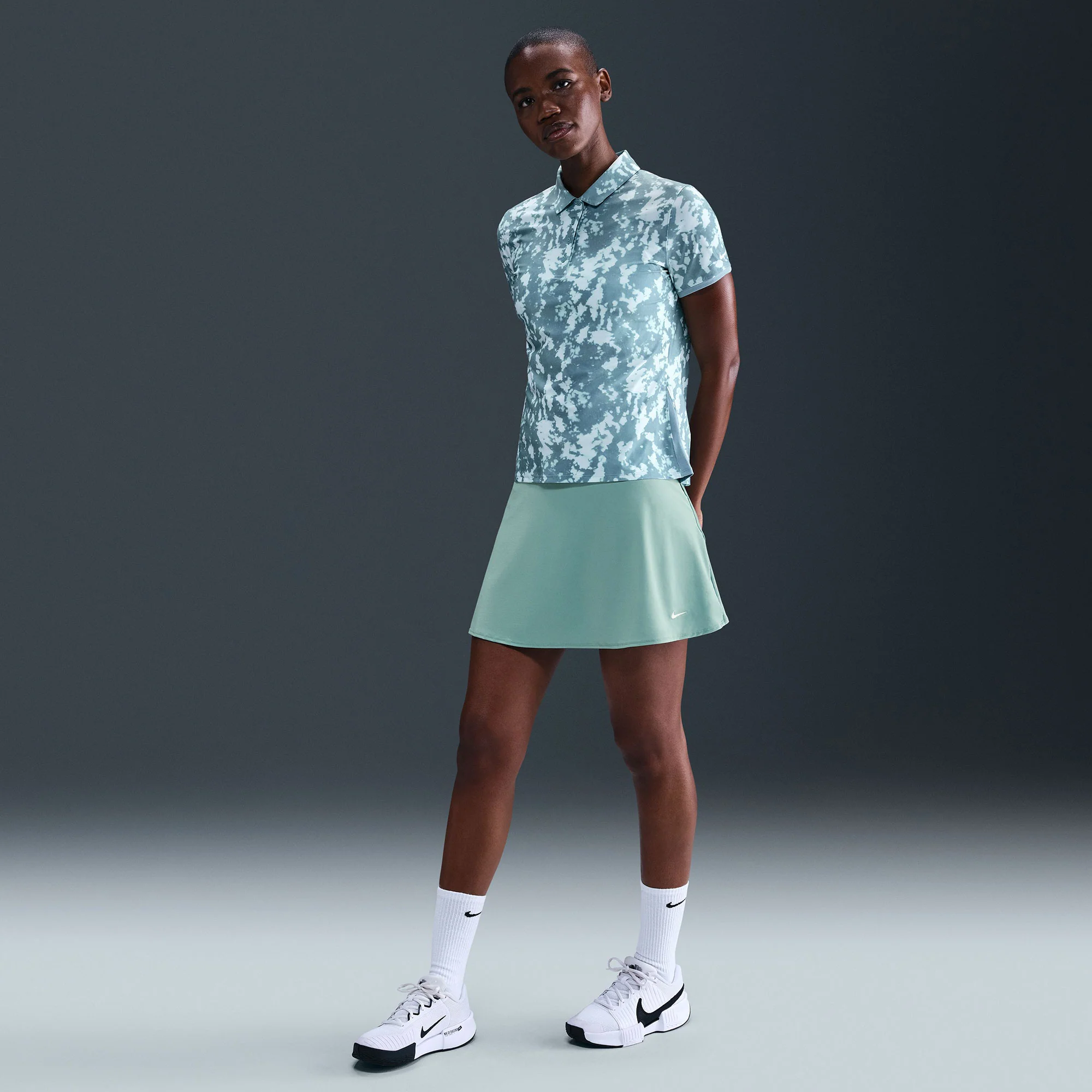 Nike Victory Women's Dri-FIT Mid-Rise Flouncy Tennis Skirt