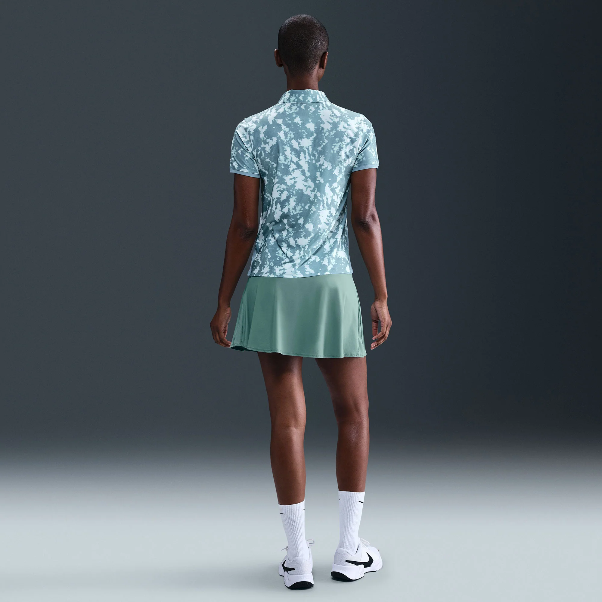 Nike Victory Women's Dri-FIT Mid-Rise Flouncy Tennis Skirt - Image 2