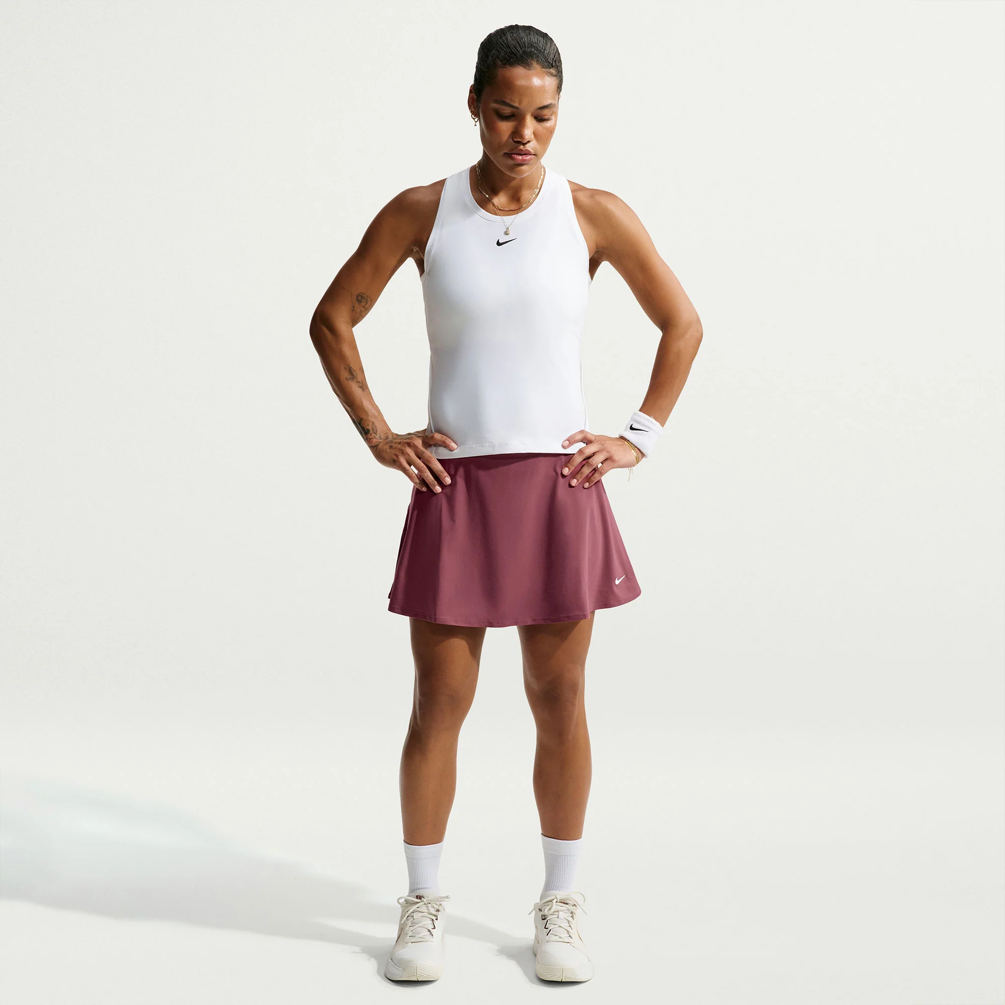 Nike Victory Women's Dri-FIT Mid-Rise Flouncy Tennis Skirt