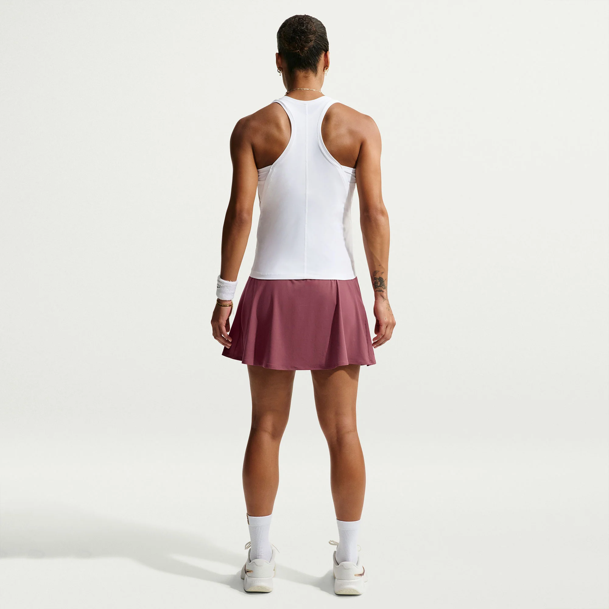 Nike Victory Women's Dri-FIT Mid-Rise Flouncy Tennis Skirt - Image 2