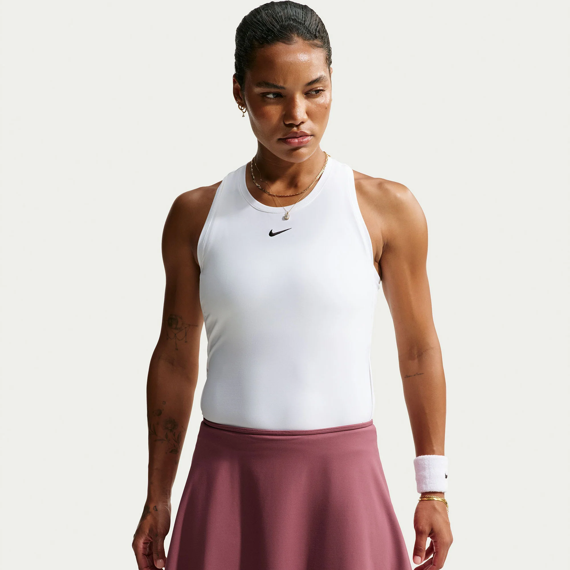 Nike Victory Women's Dri-FIT Mid-Rise Flouncy Tennis Skirt - Image 3