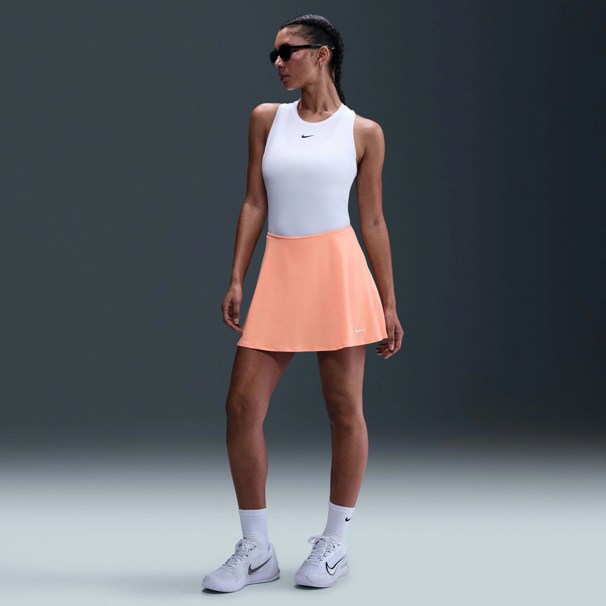 Nike Victory Women's Dri-FIT Mid-Rise Flouncy Tennis Skirt