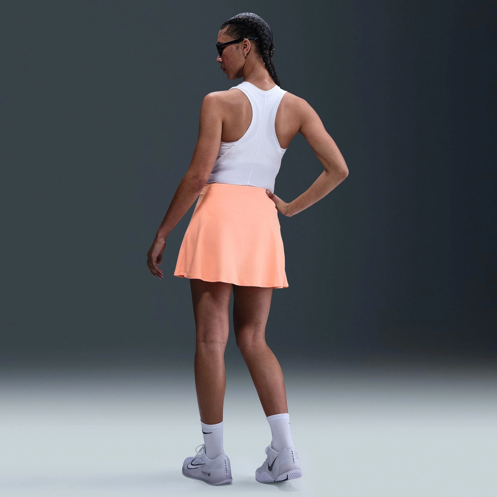 Nike Victory Women's Dri-FIT Mid-Rise Flouncy Tennis Skirt - Image 2