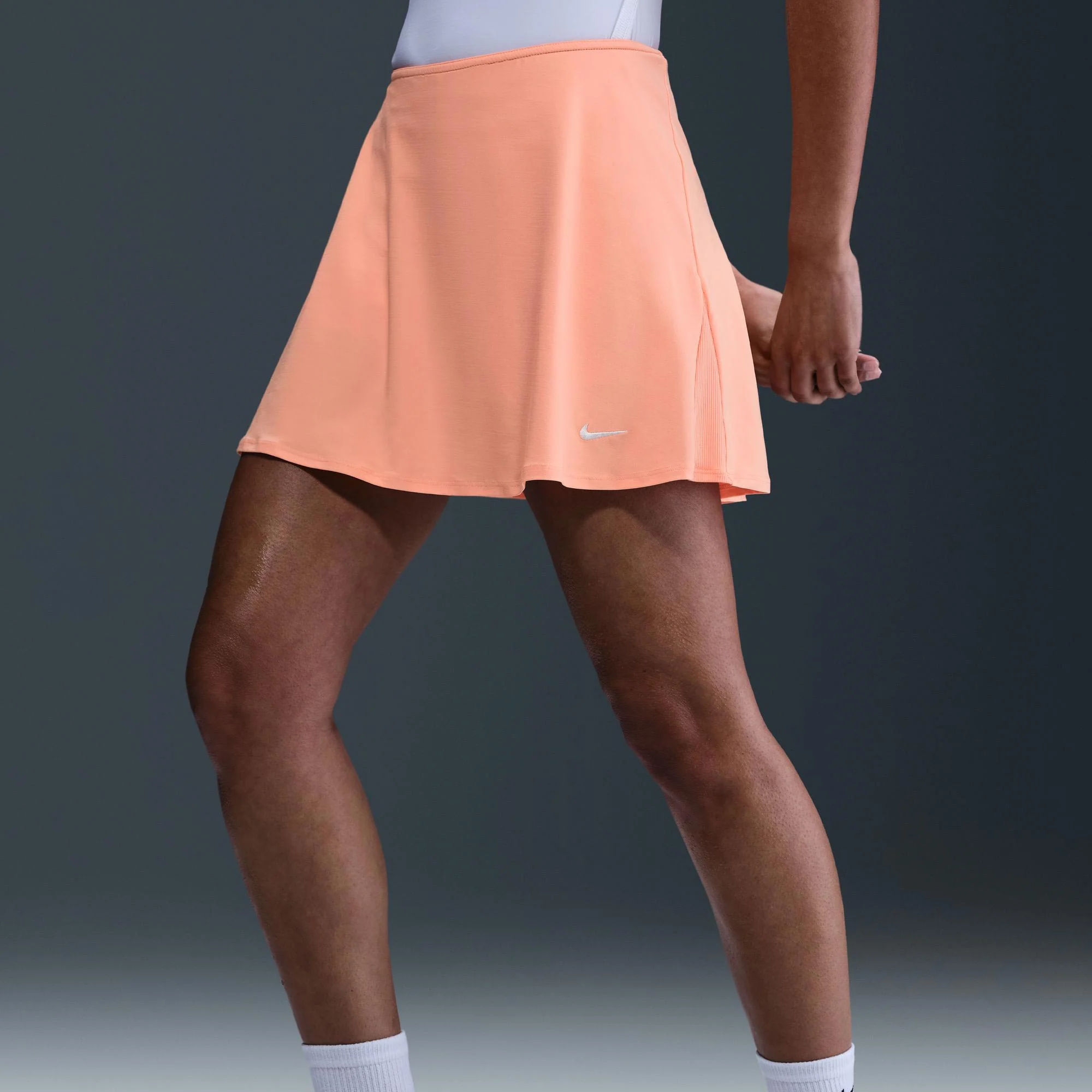 Nike Victory Women's Dri-FIT Mid-Rise Flouncy Tennis Skirt - Image 3