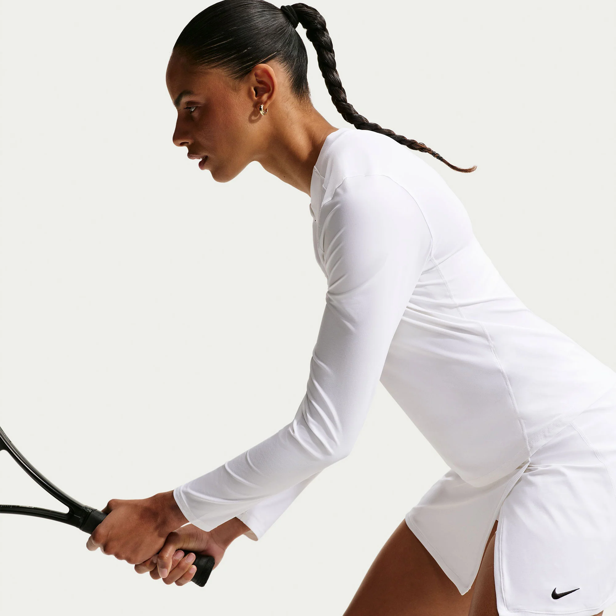 Nike Victory Women's Dri-FIT Mid-Rise Straight Tennis Skirt - Image 5