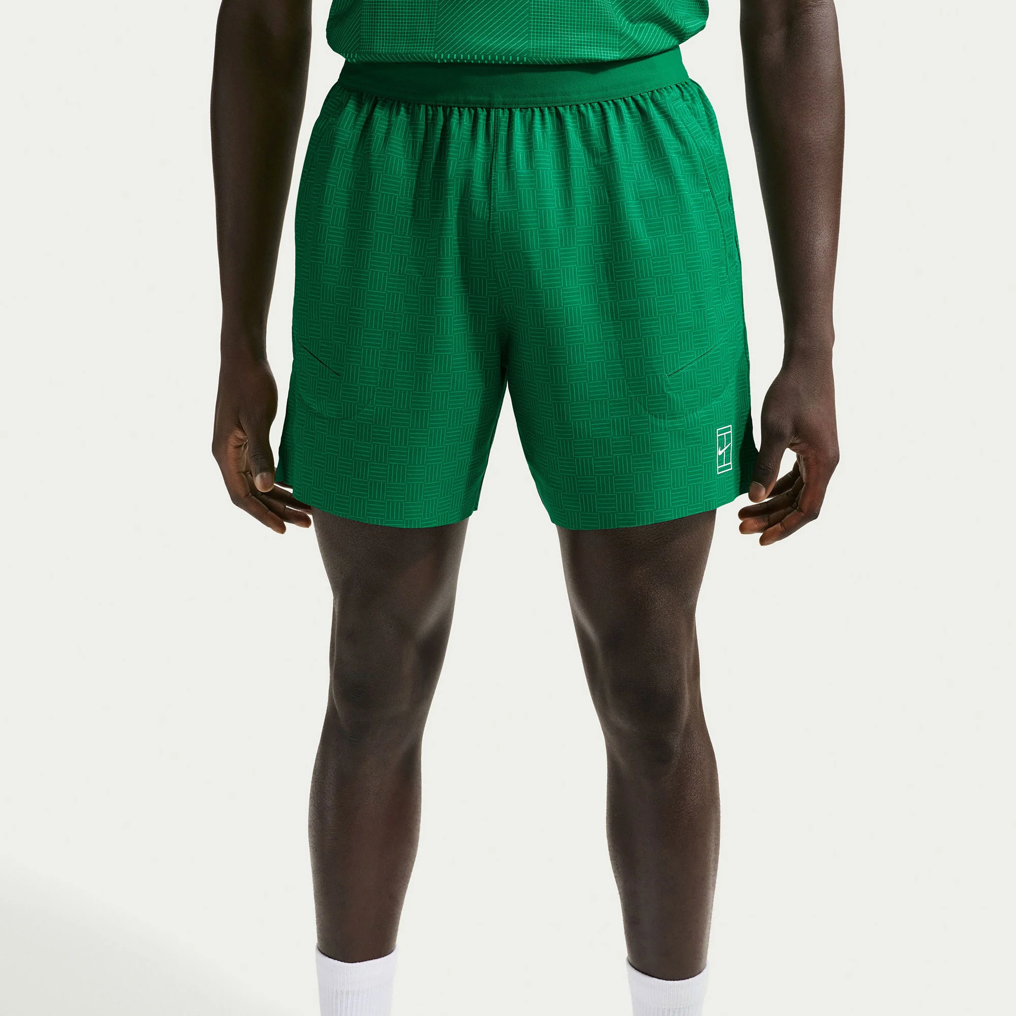 NikeCourt Advantage Men's Dri-FIT 6-Inch Printed Tennis Shorts - Image 3