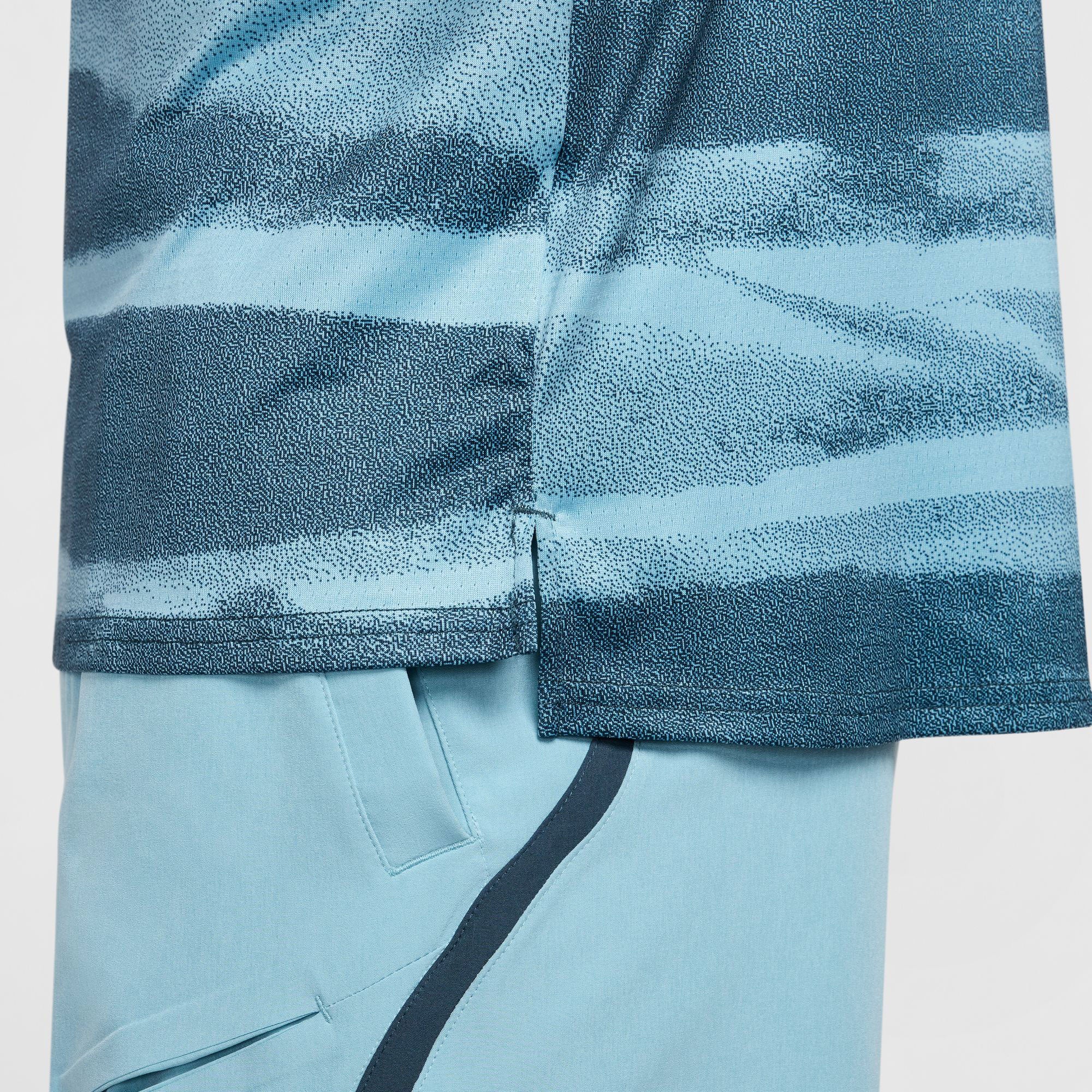 NikeCourt Advantage Men's Dri-FIT Printed Tennis Shirt - Image 4