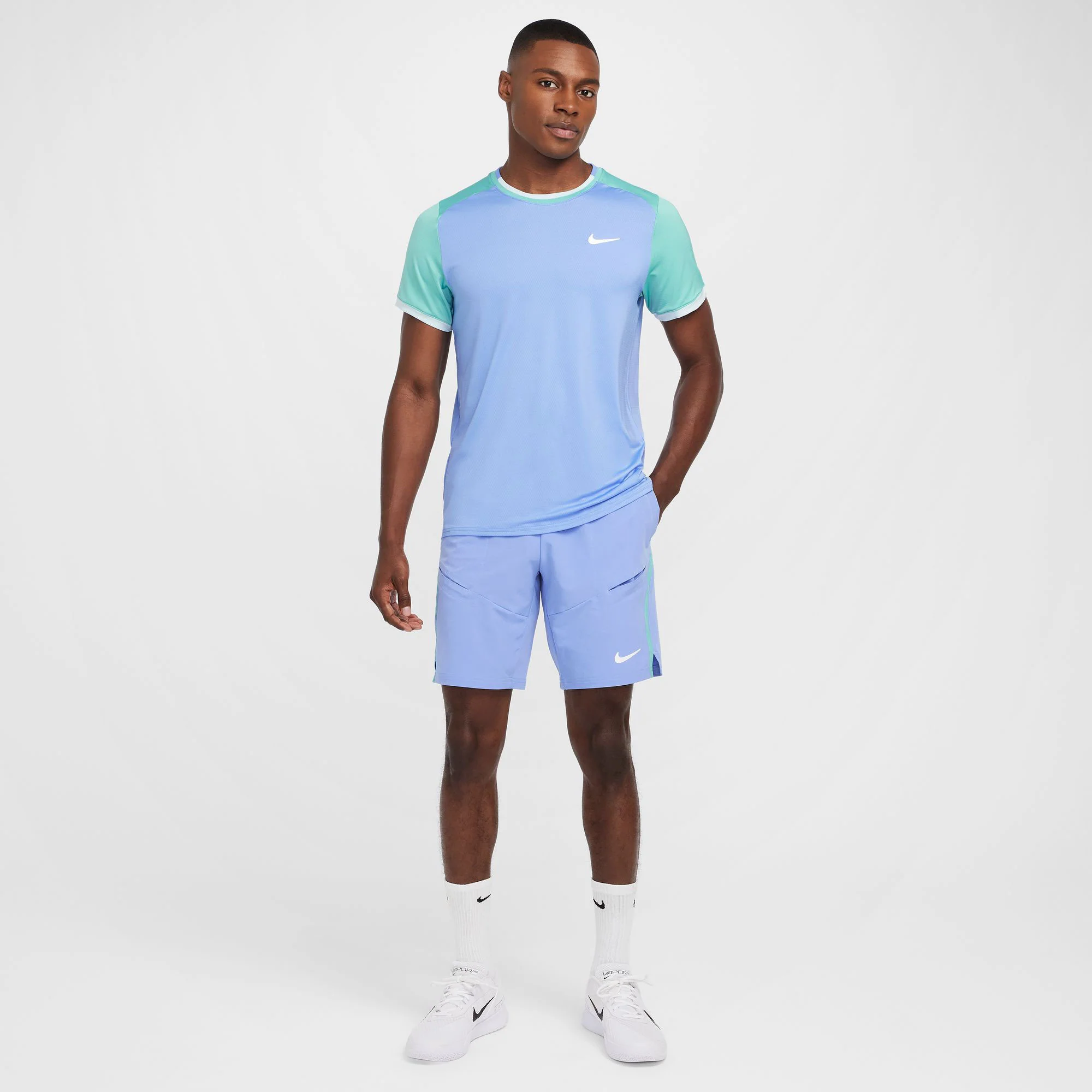 NikeCourt Advantage Men's Dri-FIT Tennis Shirt - Image 6