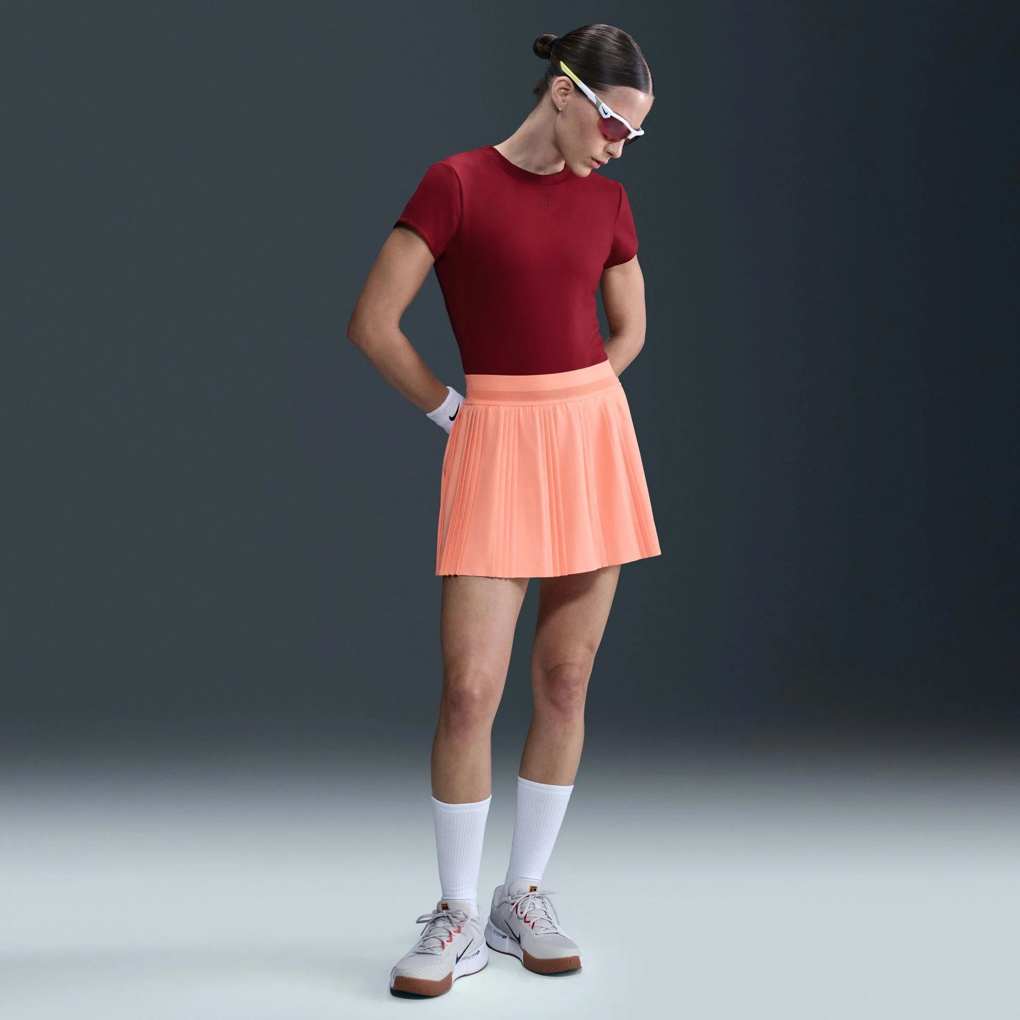 NikeCourt Advantage Women's Dri-FIT High-Waisted Pleated Tennis Skirt