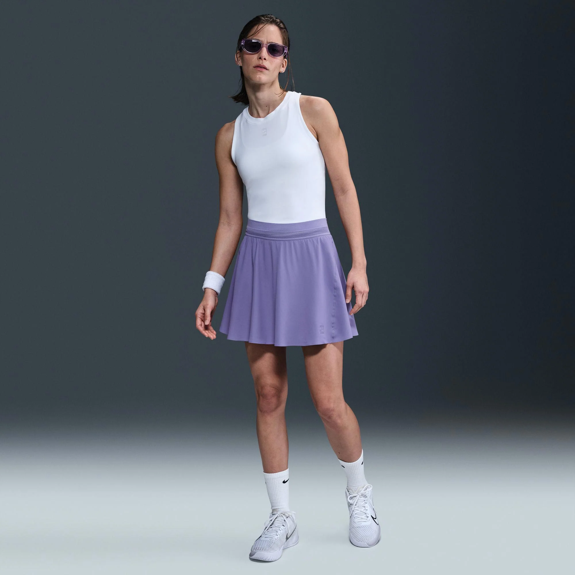 NikeCourt Advantage Women's Dri-FIT High-Waisted Regular Tennis Skirt