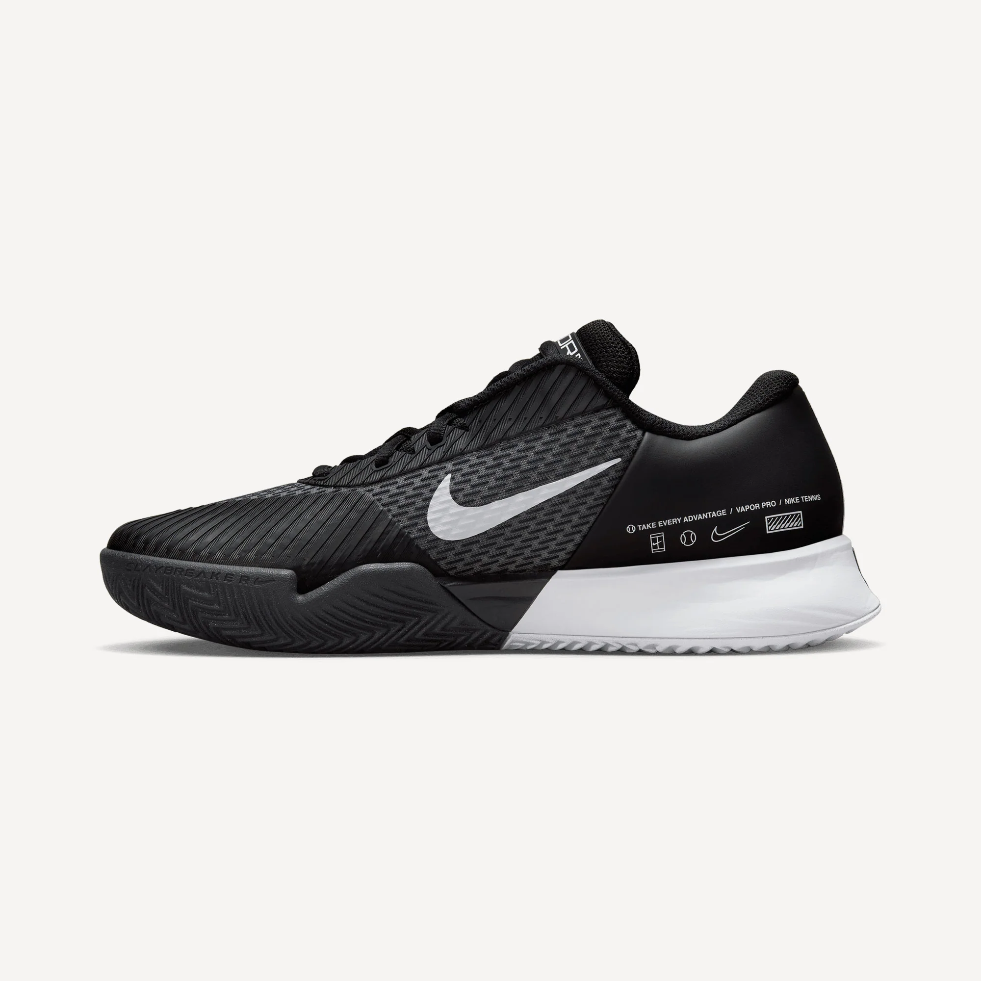 NikeCourt Air Zoom Vapor Pro 2 Men's Clay Court Tennis Shoes - Image 3