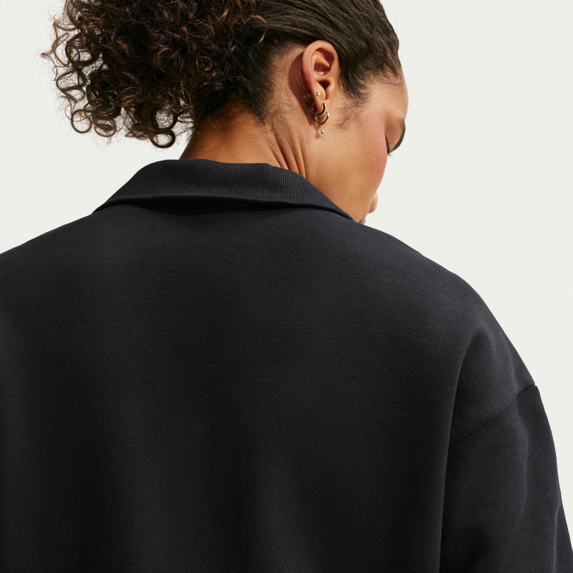 NikeCourt Court Women's Fleece Long-Sleeve Tennis Top - Image 2