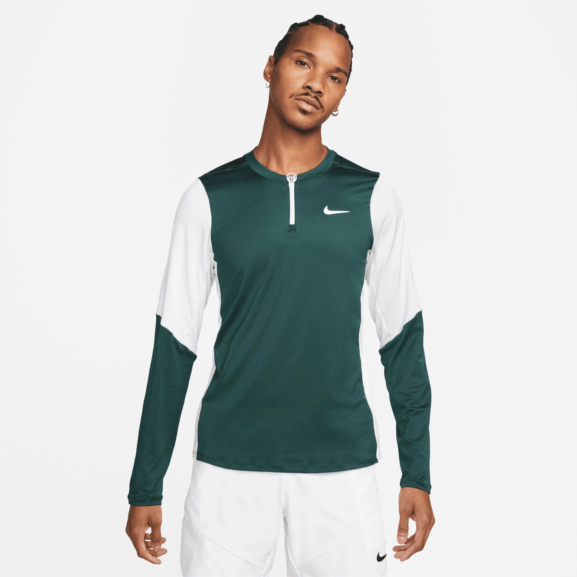 NikeCourt Dri-FIT Advantage Men's Half-Zip Tennis Shirt