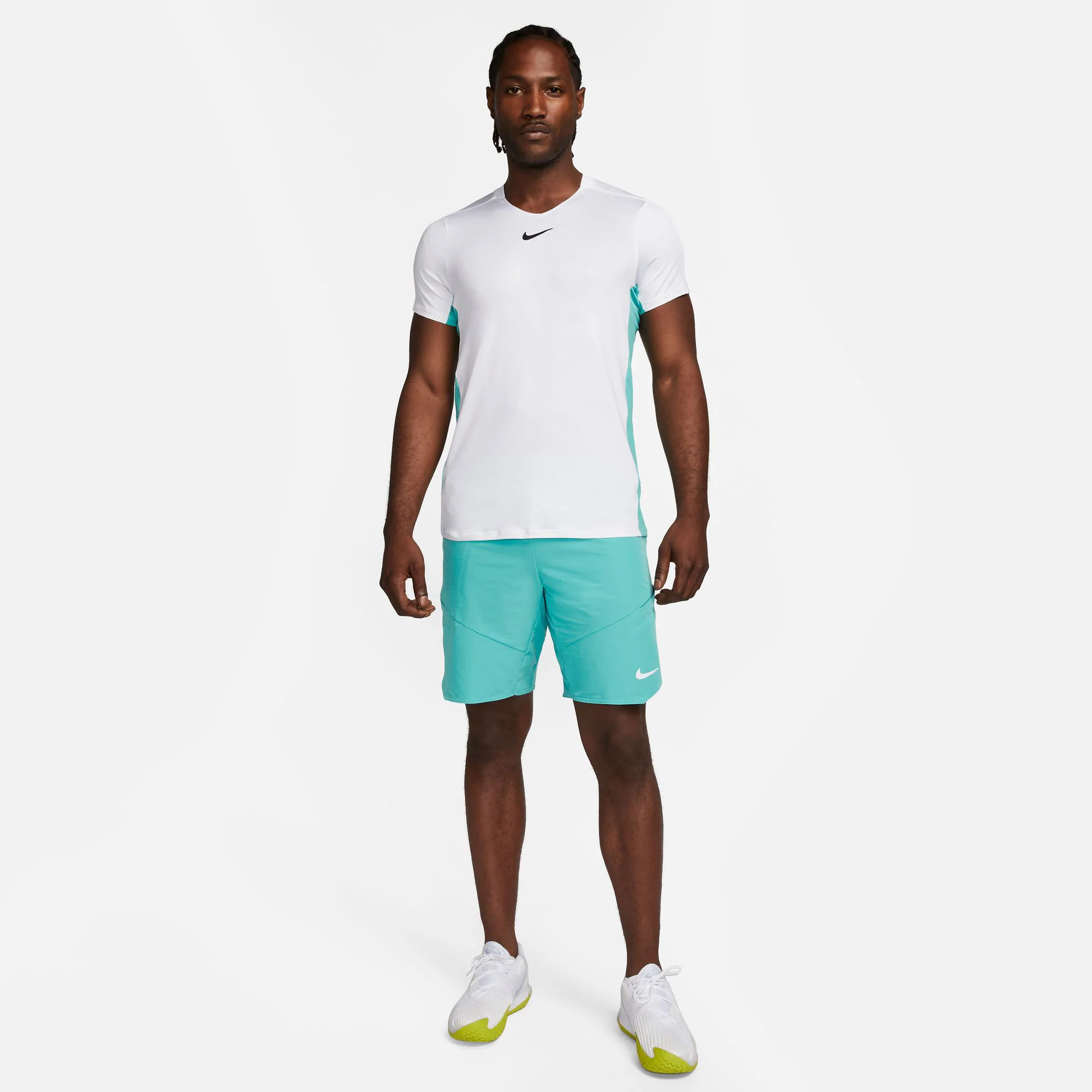 NikeCourt Dri-FIT Advantage Men's Printed Tennis Shirt - Image 5