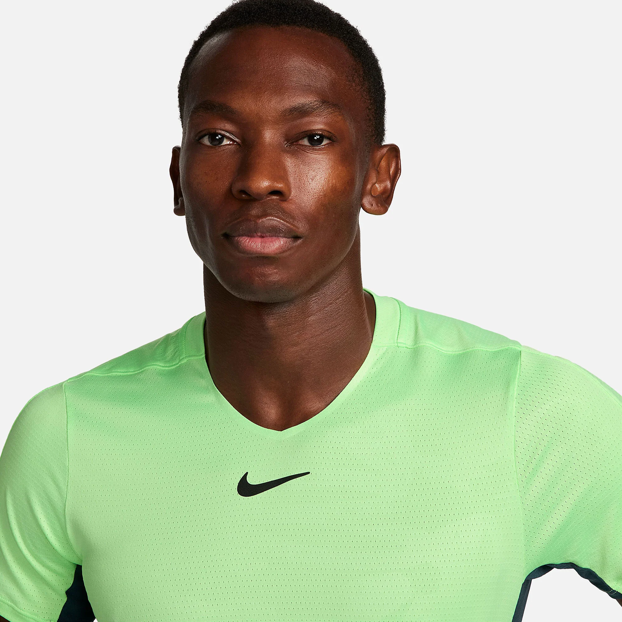 NikeCourt Dri-FIT Advantage Men's Printed Tennis Shirt - Image 3