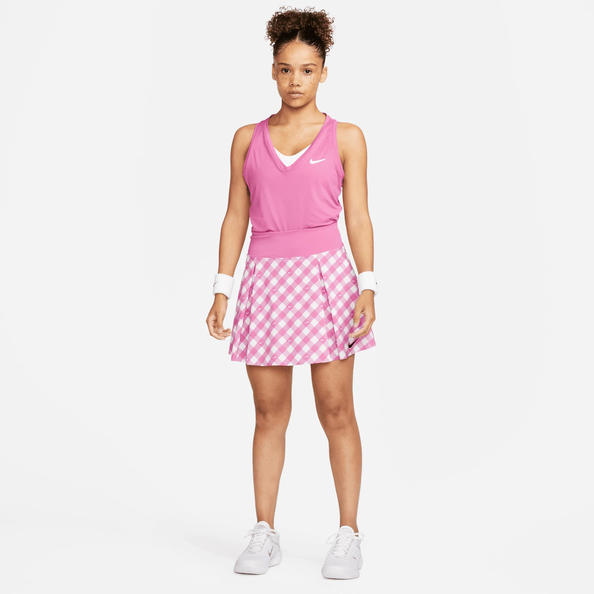 NikeCourt Dri-FIT Advantage Women's Regular Printed Tennis Skirt - Image 7