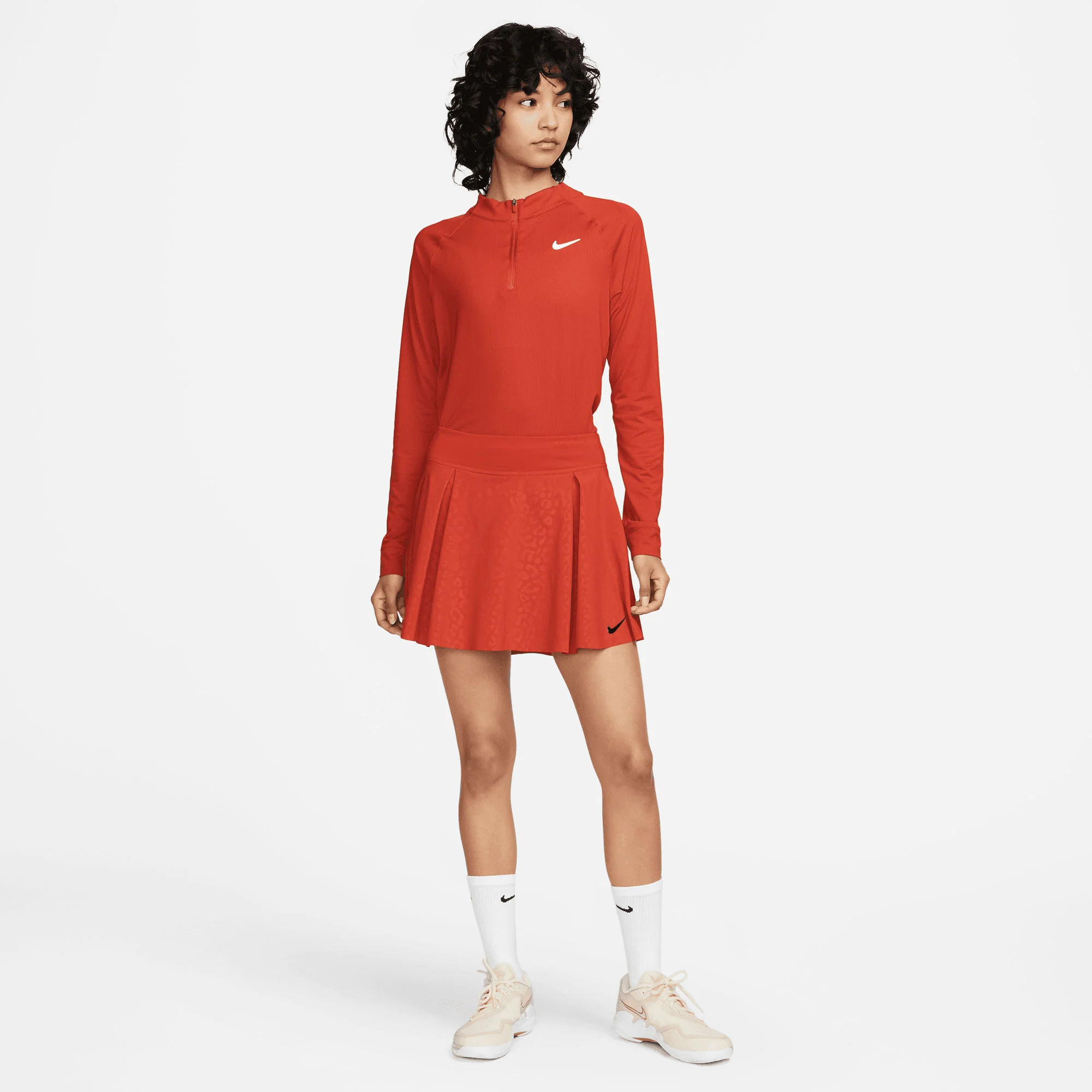 NikeCourt Dri-FIT Club Women's Printed Tall Tennis Skirt - Image 7