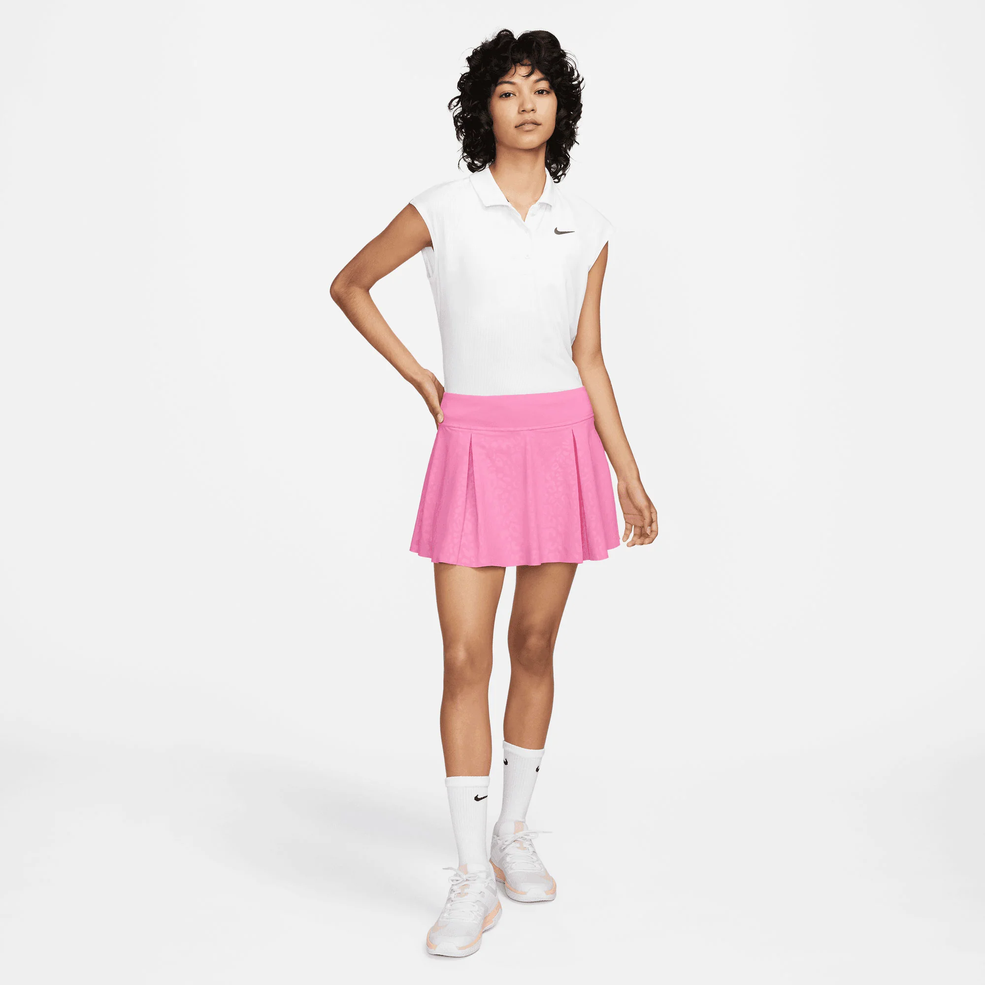 NikeCourt Dri-FIT Club Women's Printed Tennis Skirt - Image 7